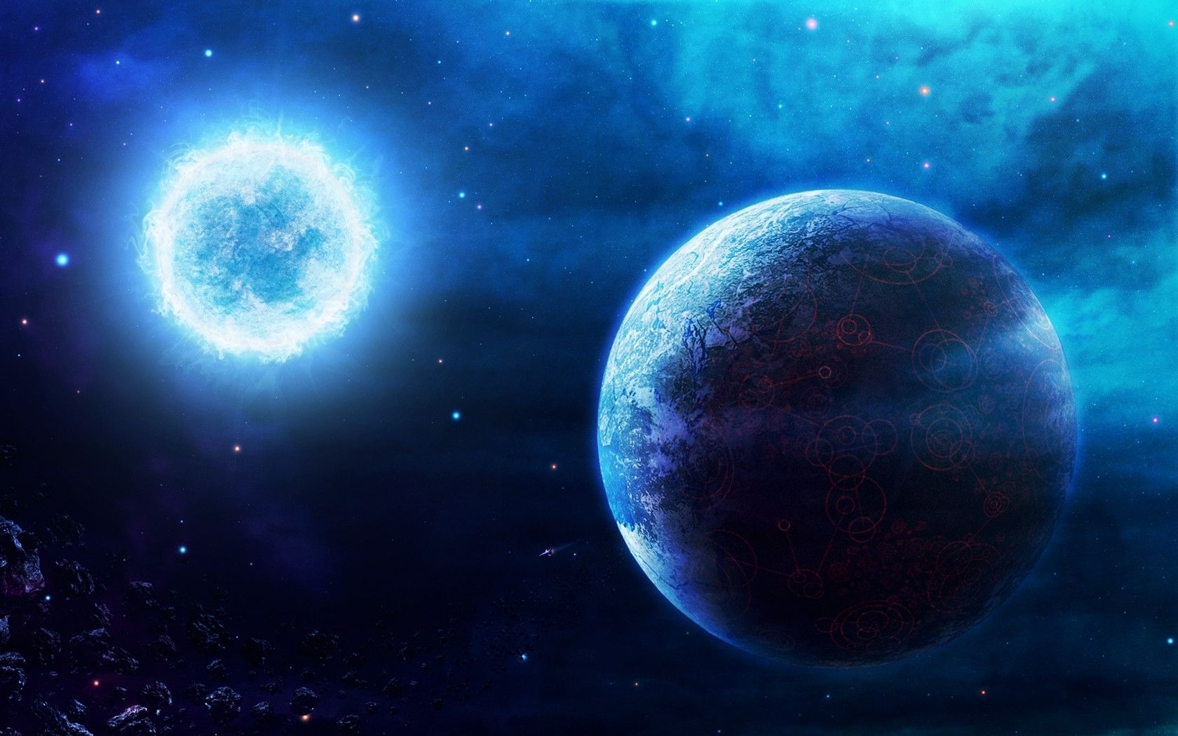 Amazing & Magnificent HD Wallpaper. Space art, Sirius, Stargazing