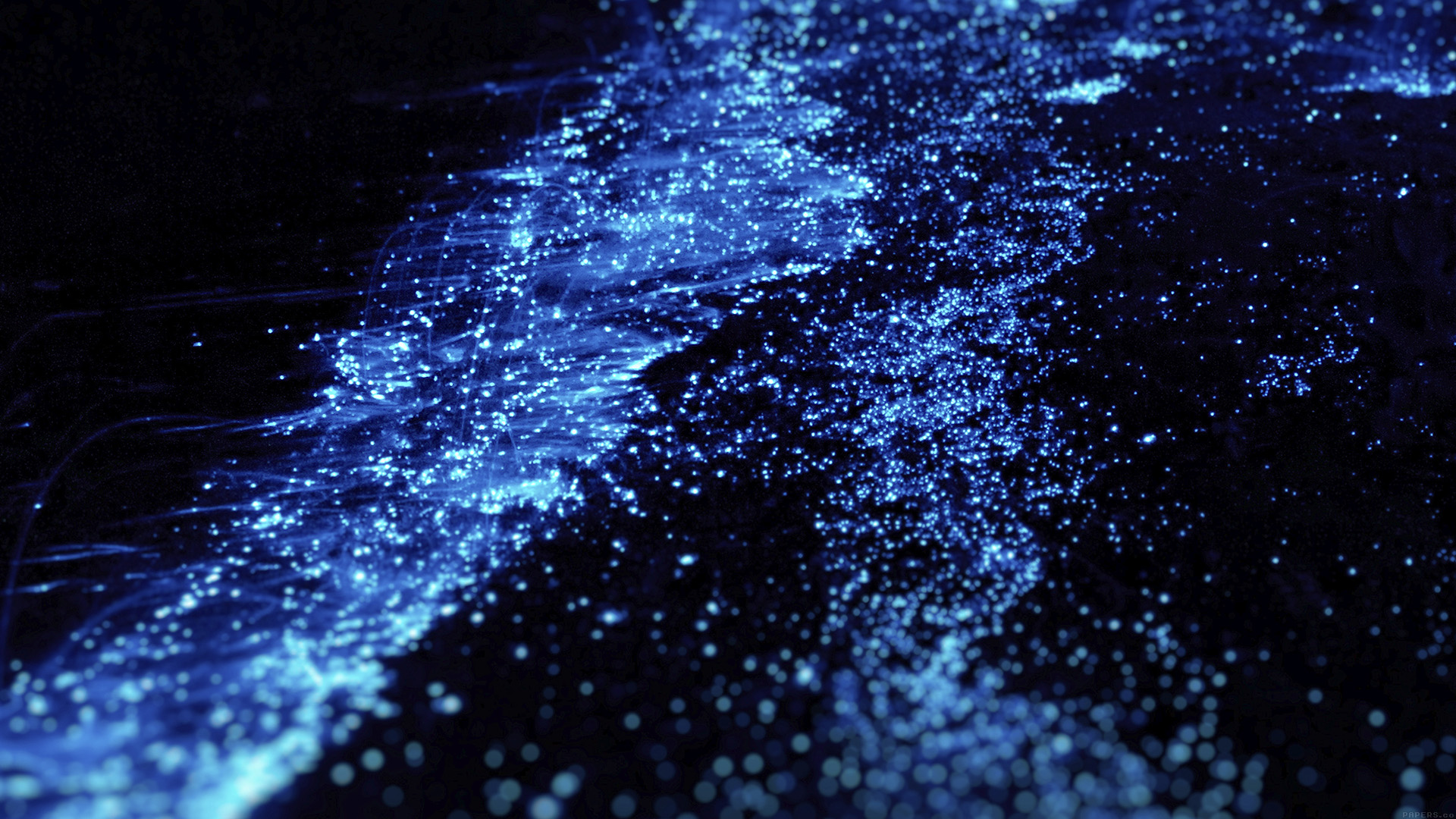 wallpaper for desktop, laptop. sea of lights dark night love nature