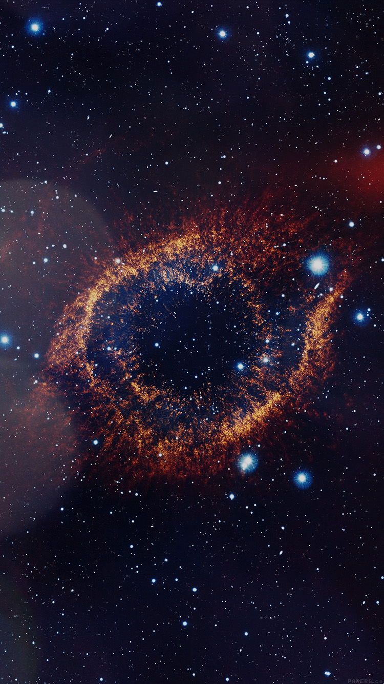 Space Star Galaxy Blue Flare Wallpaper