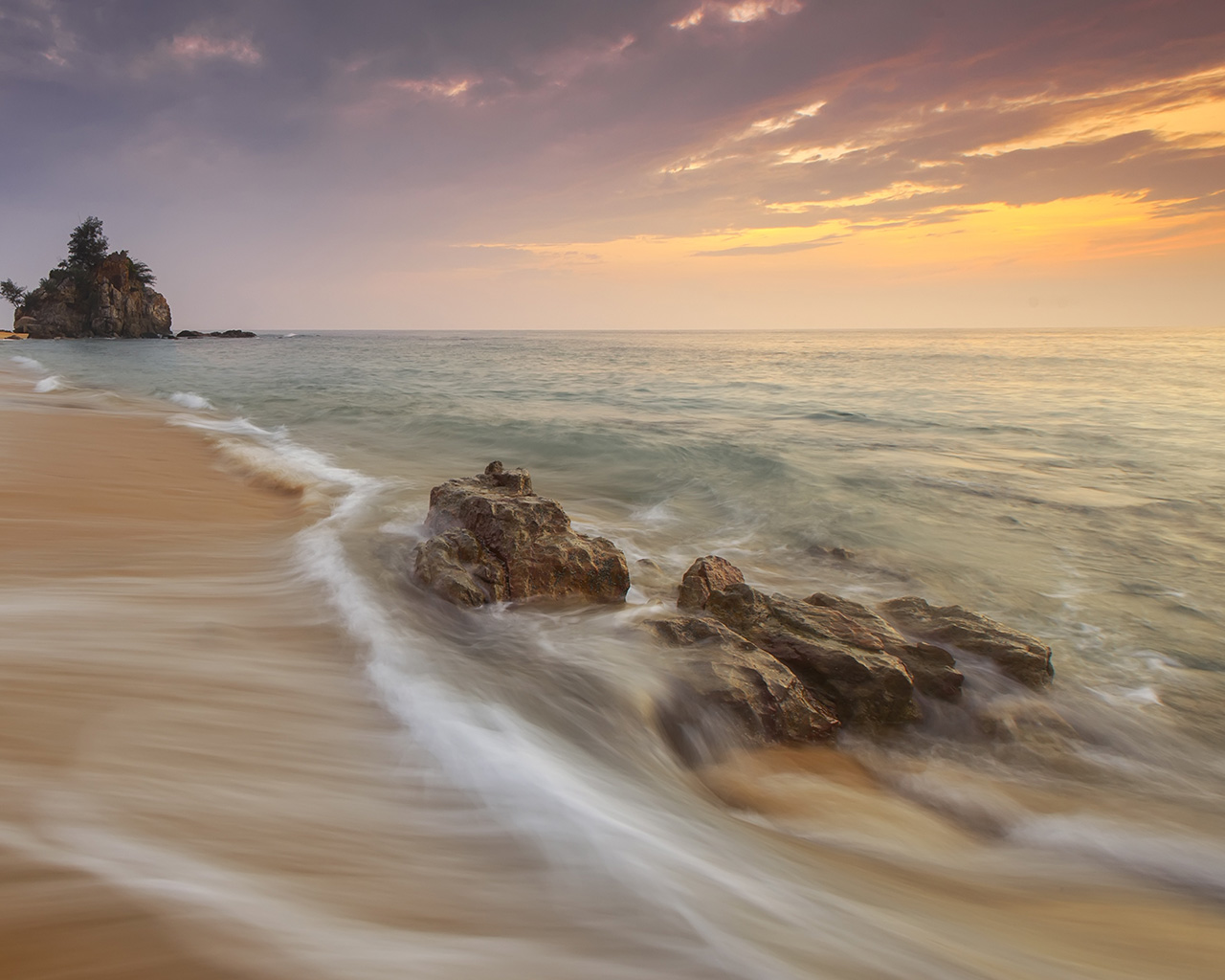 Sea Relax Vacation Beach Sunset Nature