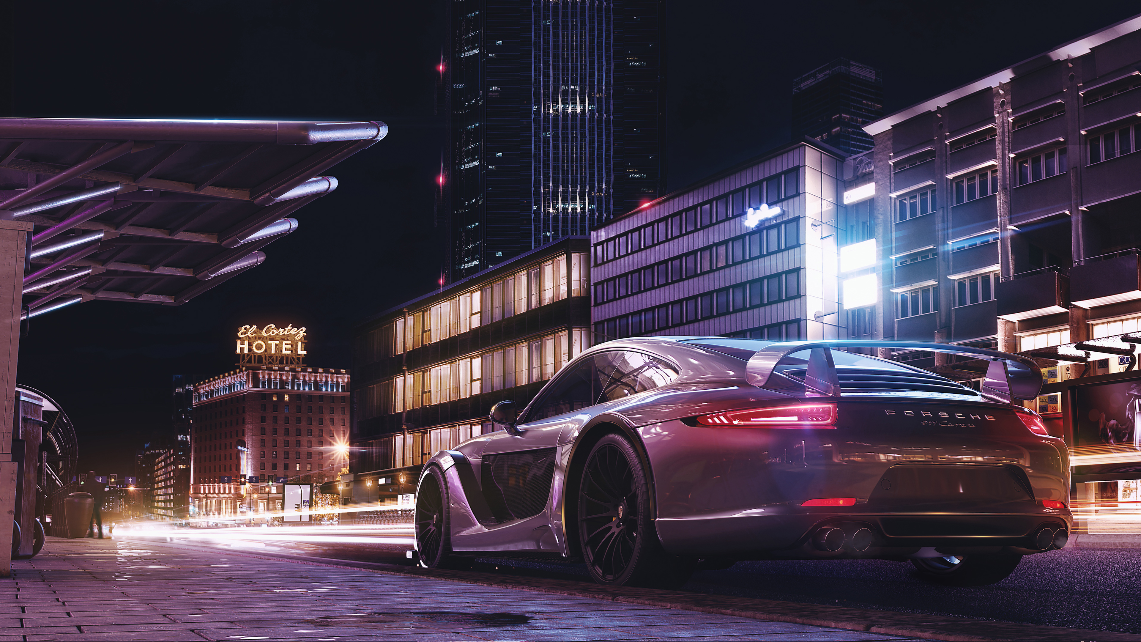 Porsche 991 CGI Wallpaper Car