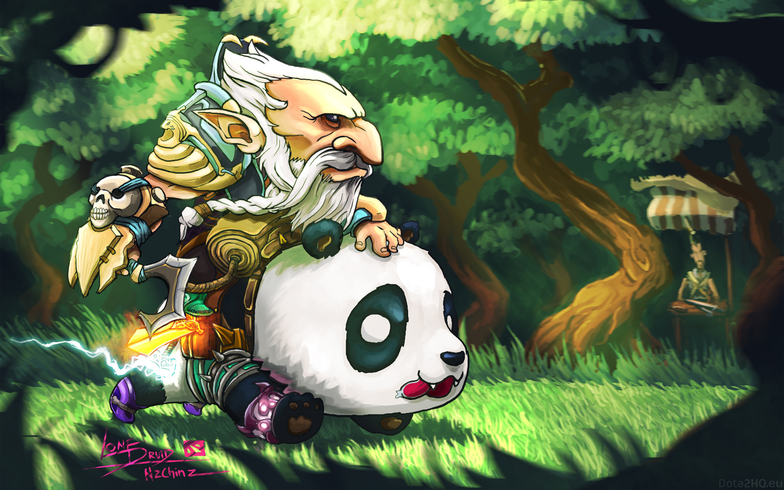 Dota Art - Lone Druid - Dota Dota 2