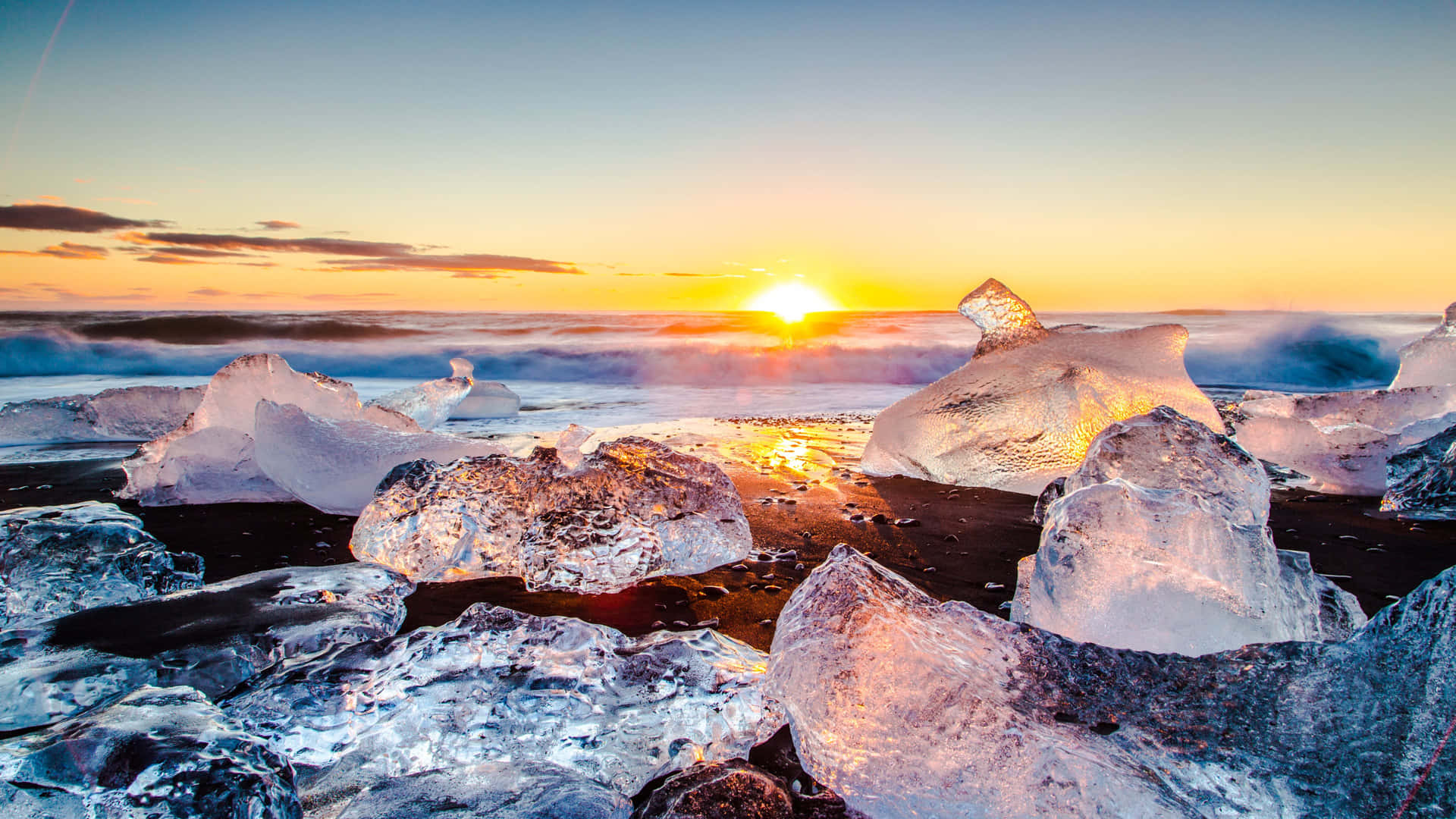 outdoor landscape blanketed in ice