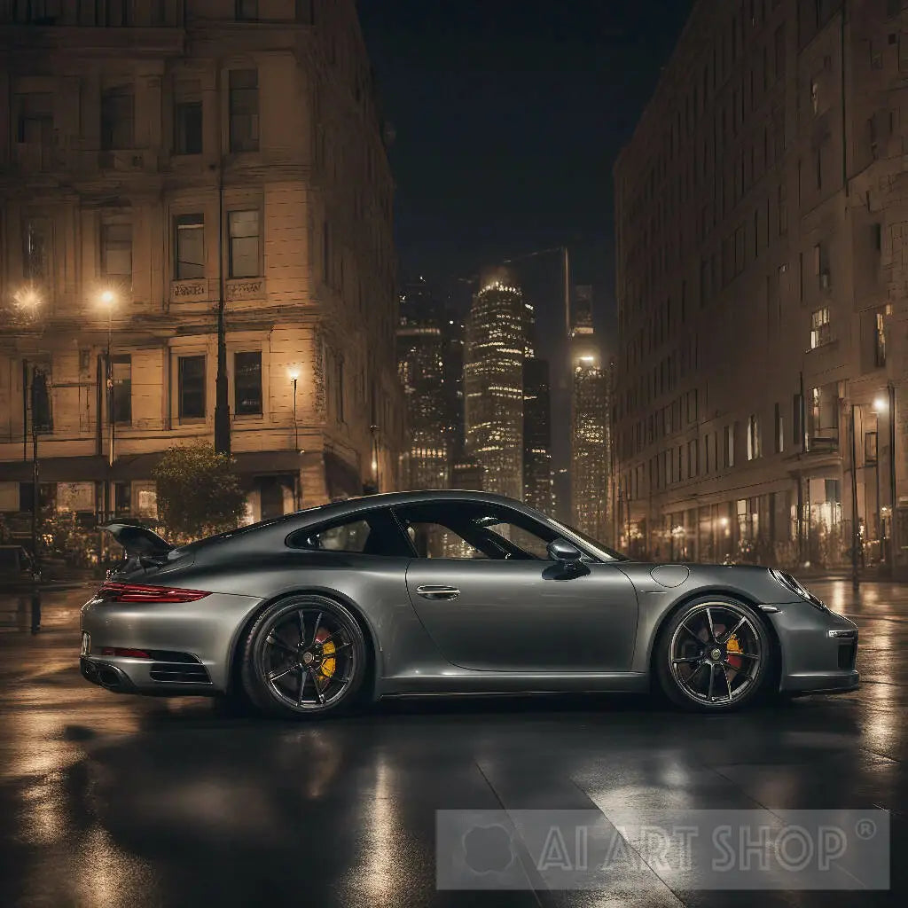Porsche 911 in the City