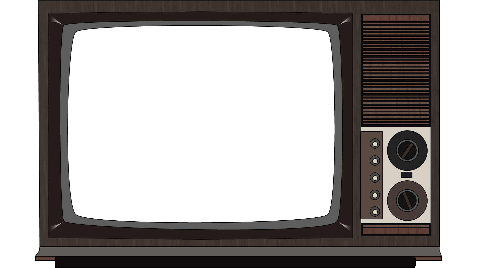 Old TV PNG transparent image download