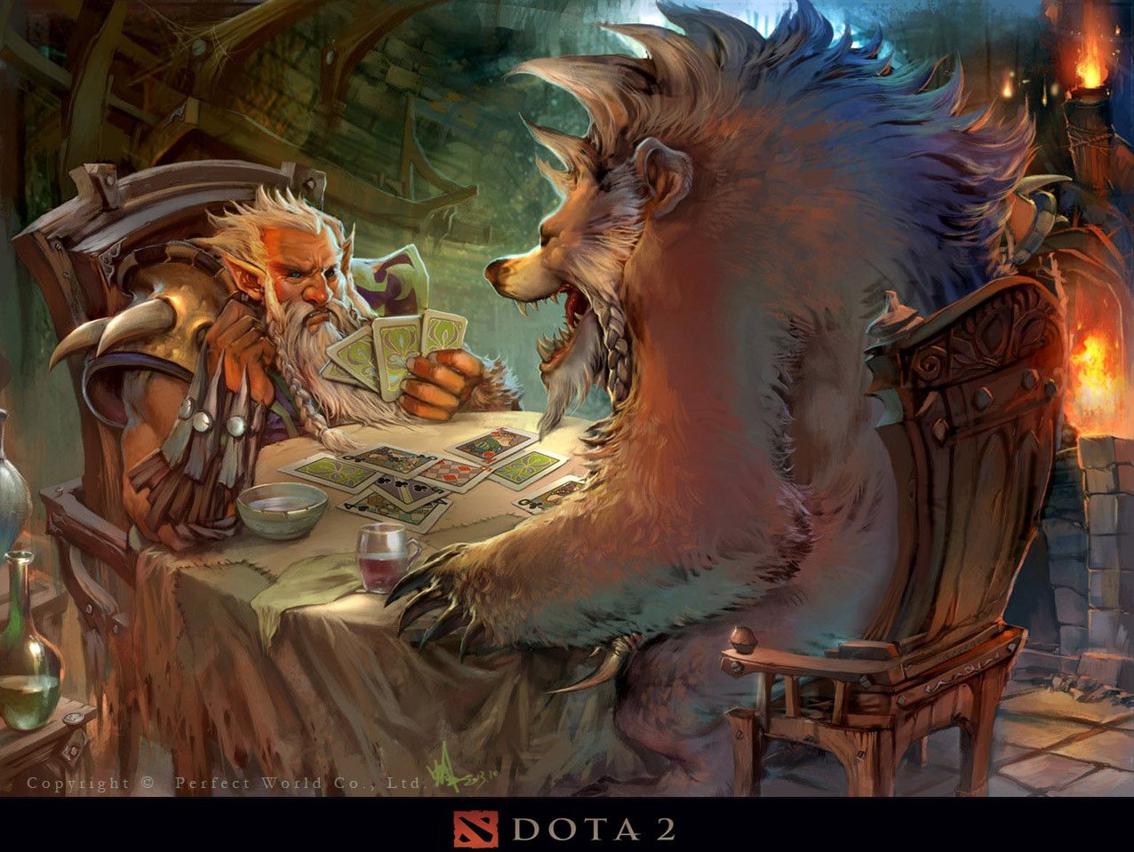 Artwork 3DeoE. Illustration Art, Dota