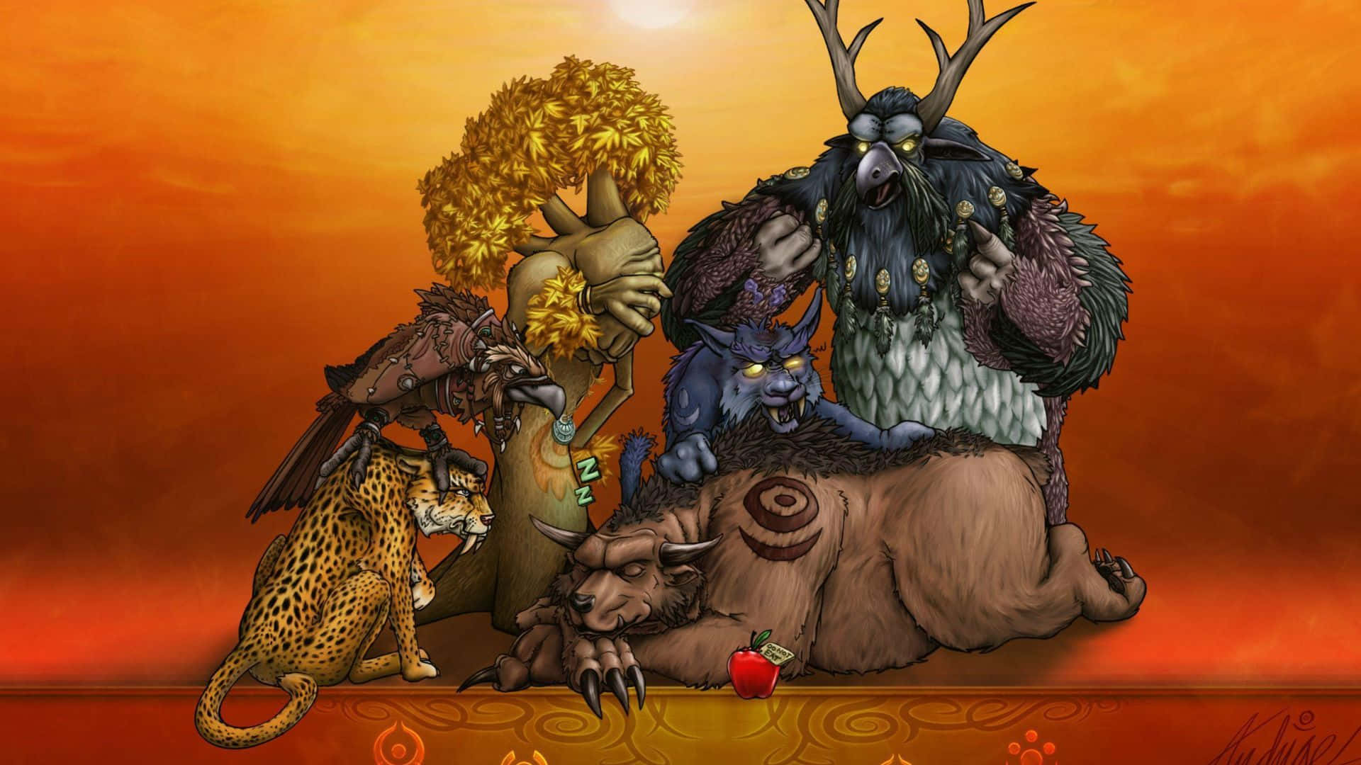 World Of Warcraft Druid Wallpaper