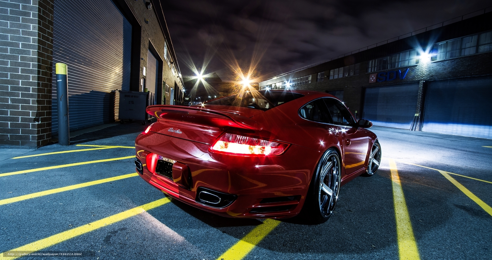 Download wallpaper machine, red