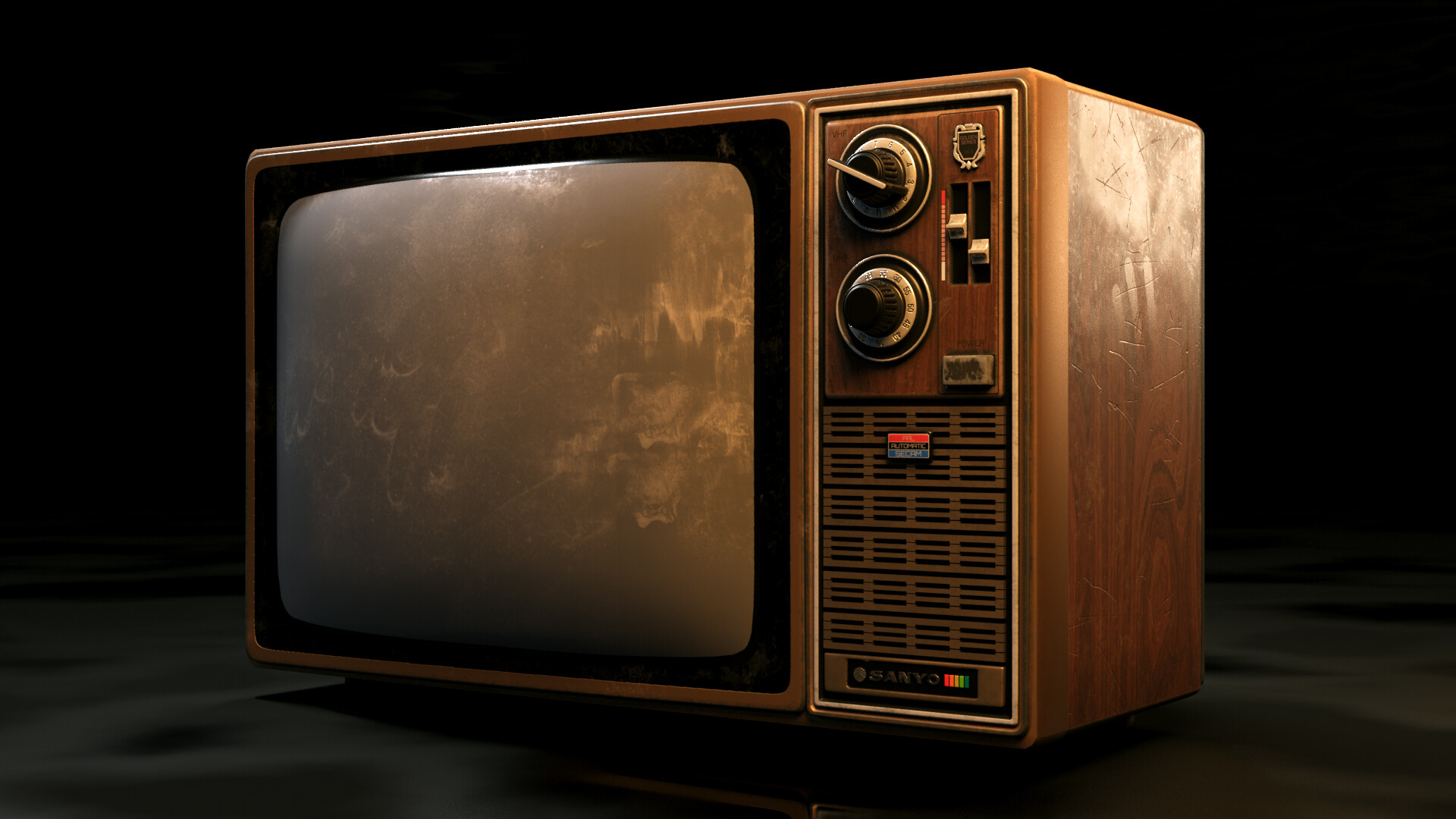 Payam Yekdel Television 3D model