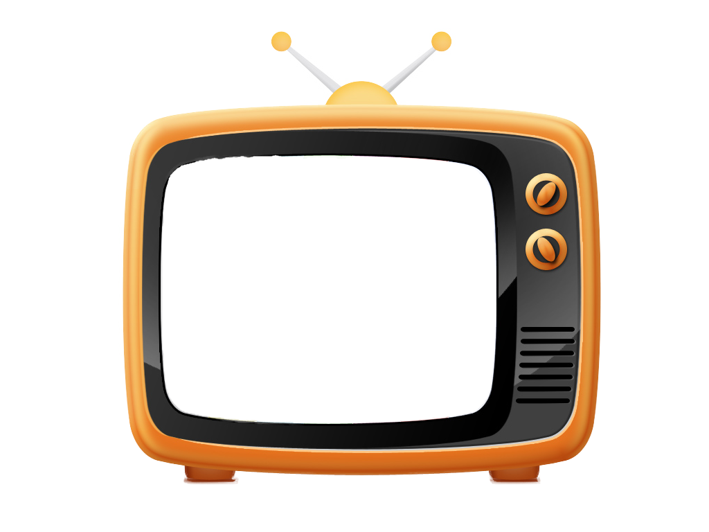 Old TV PNG transparent image download