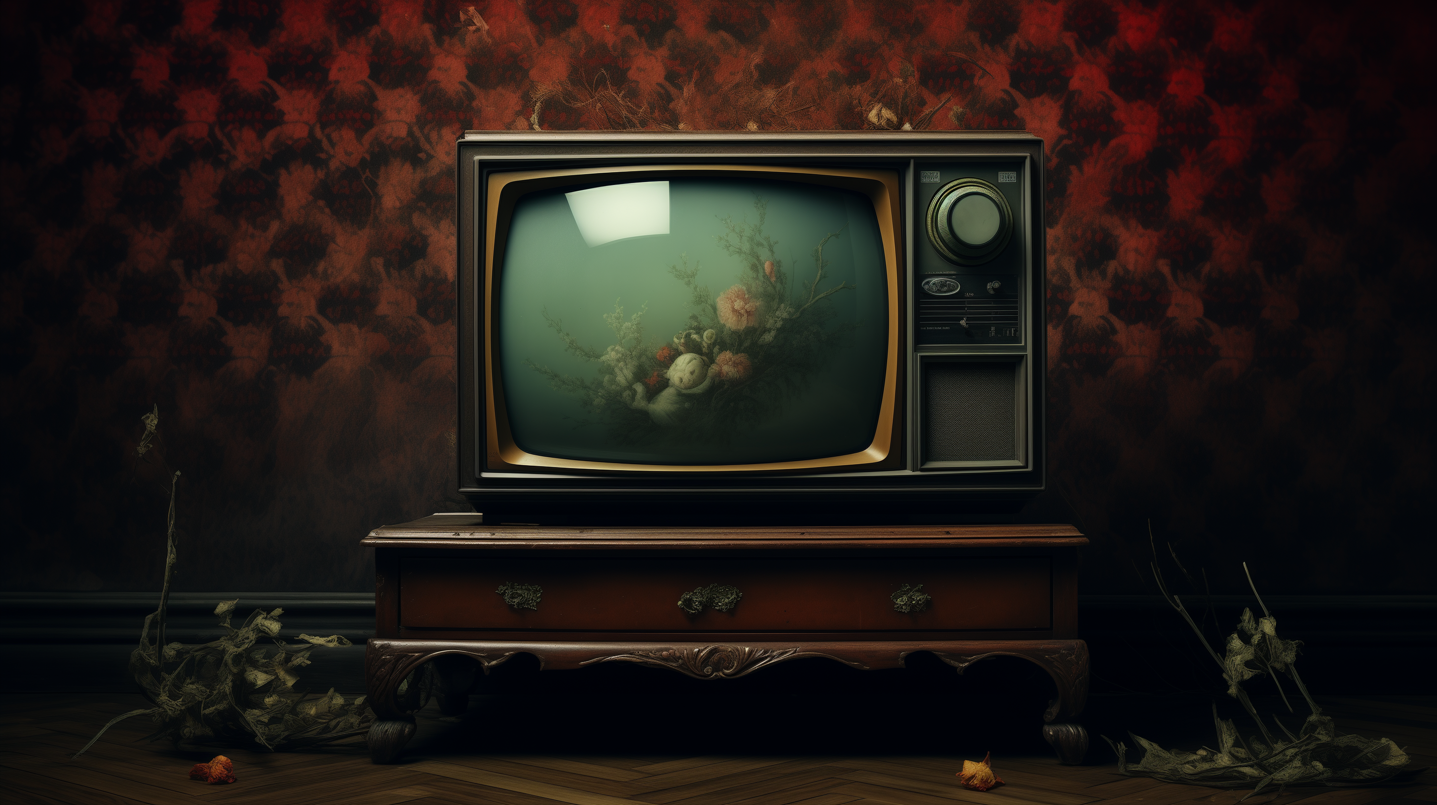 Vintage Television Retro Wallpaper HD