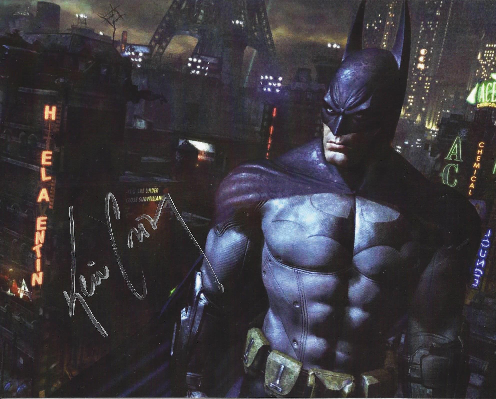 Kevin Conroy Batman signed 8x10 photo