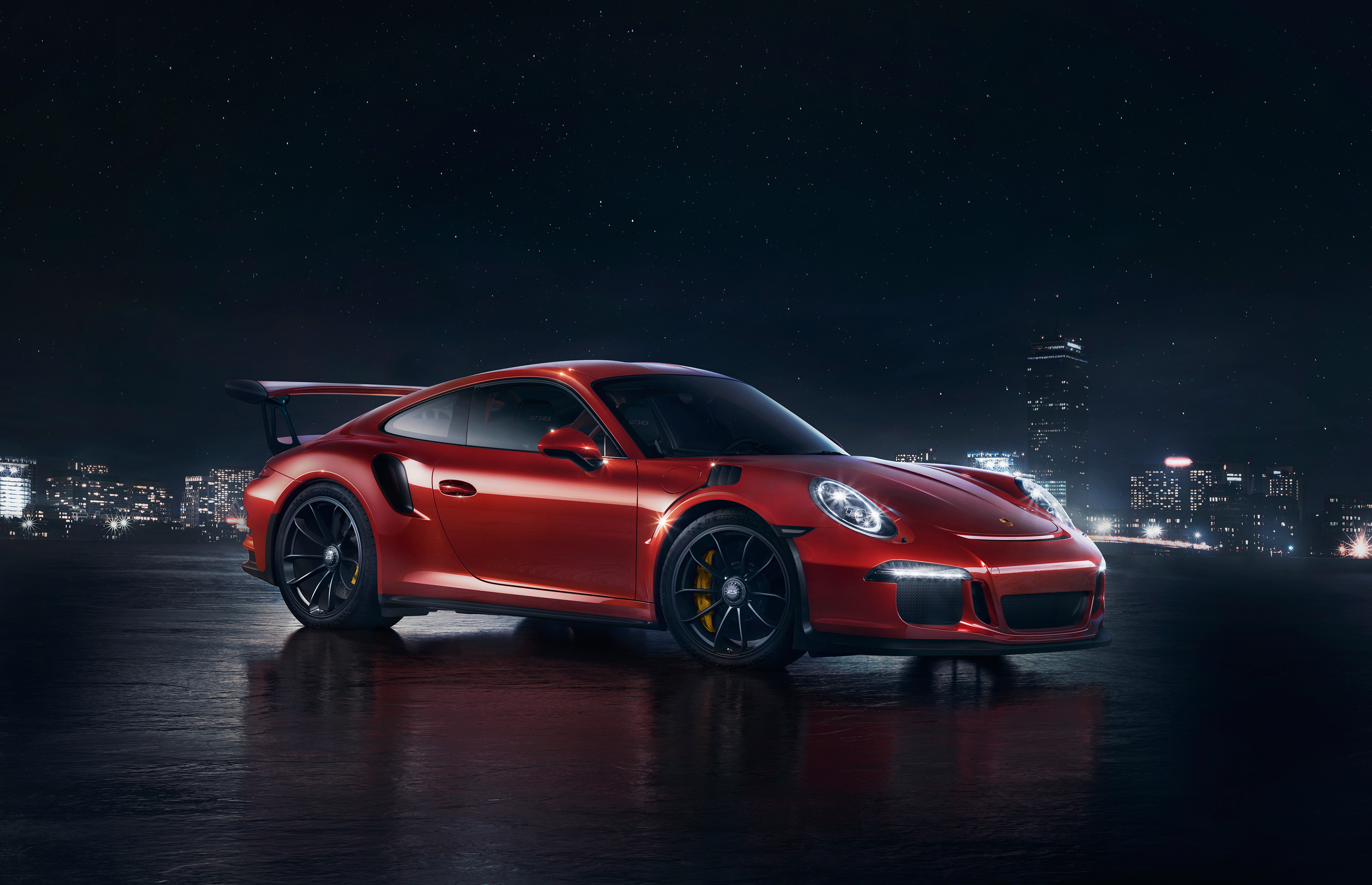 Porsche RS GT3 Night City Wallpaper, HD