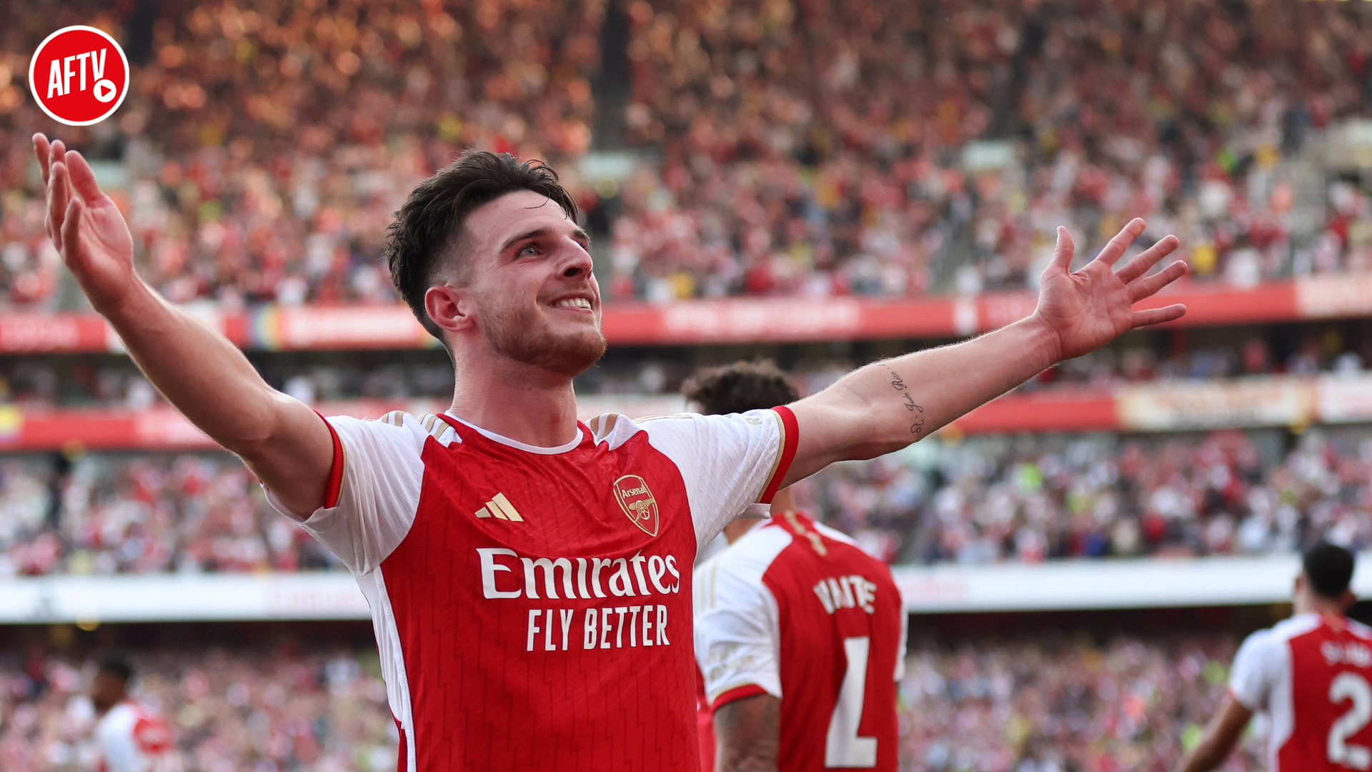 Declan Rice following the win over Man