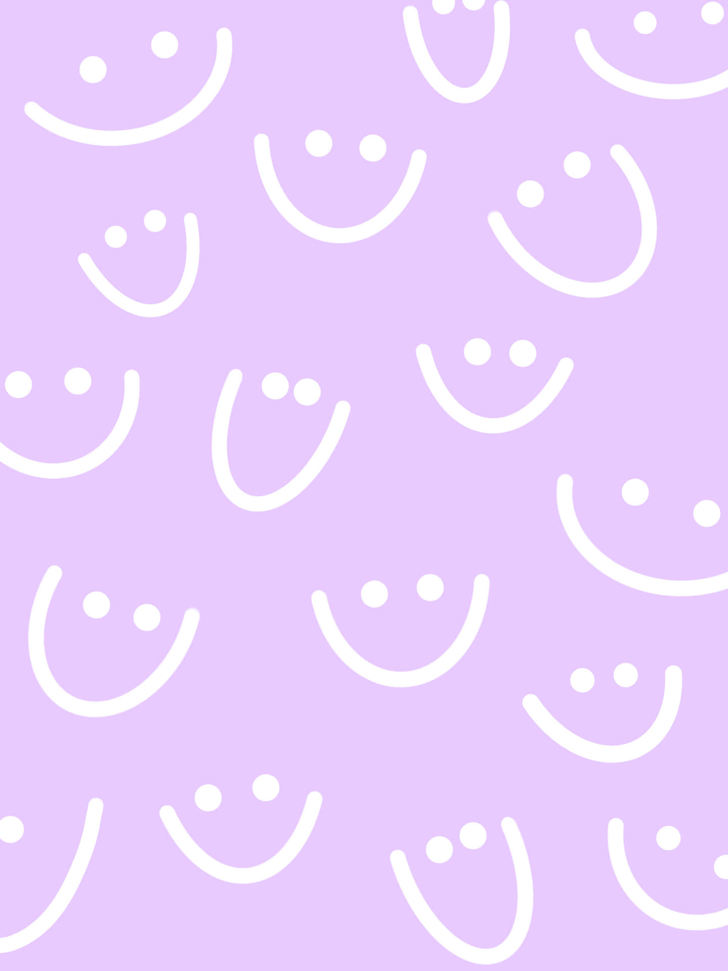 Download Lavender Smiley Preppy PFP