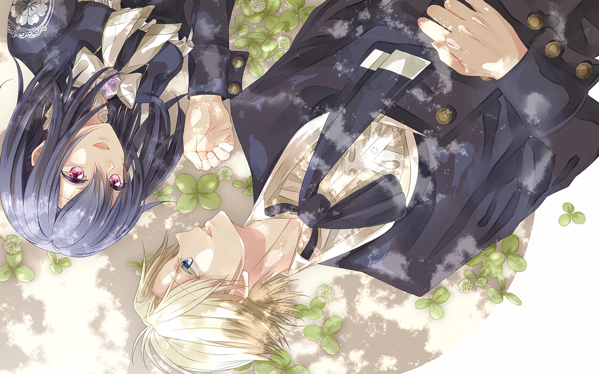 Wallpaper teenage guy kaichou wa maid