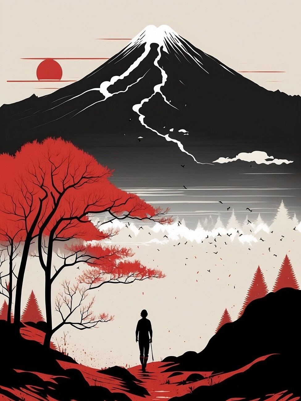 Japanese Landscape. Abposters