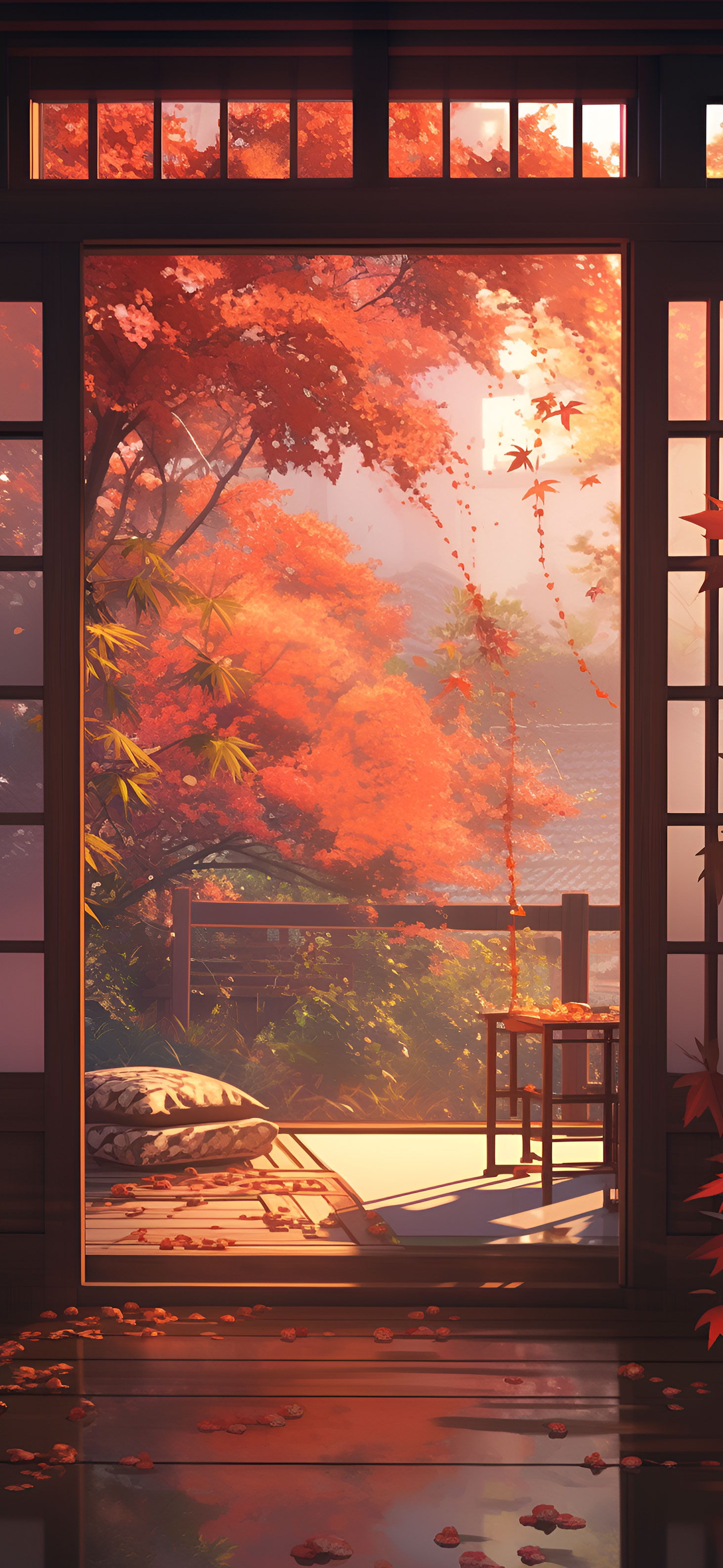 Japanese Aesthetic Autumn Wallpaper