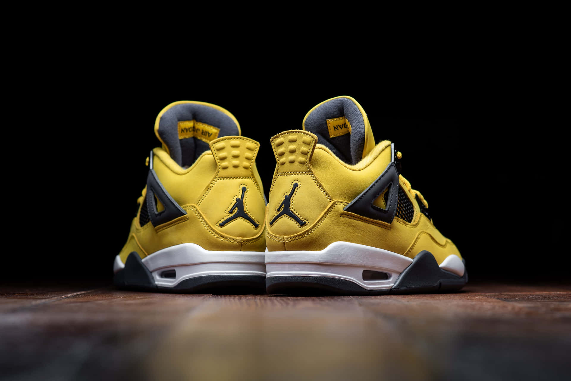 Yellow Jordan Wallpaper