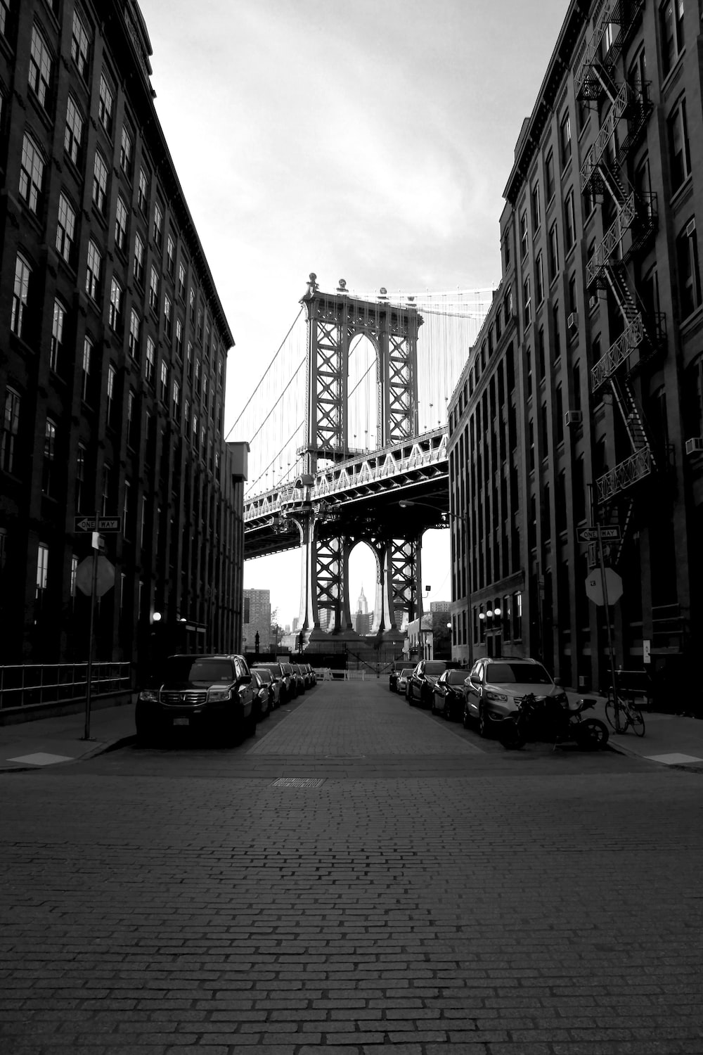 Black And White Street Picture