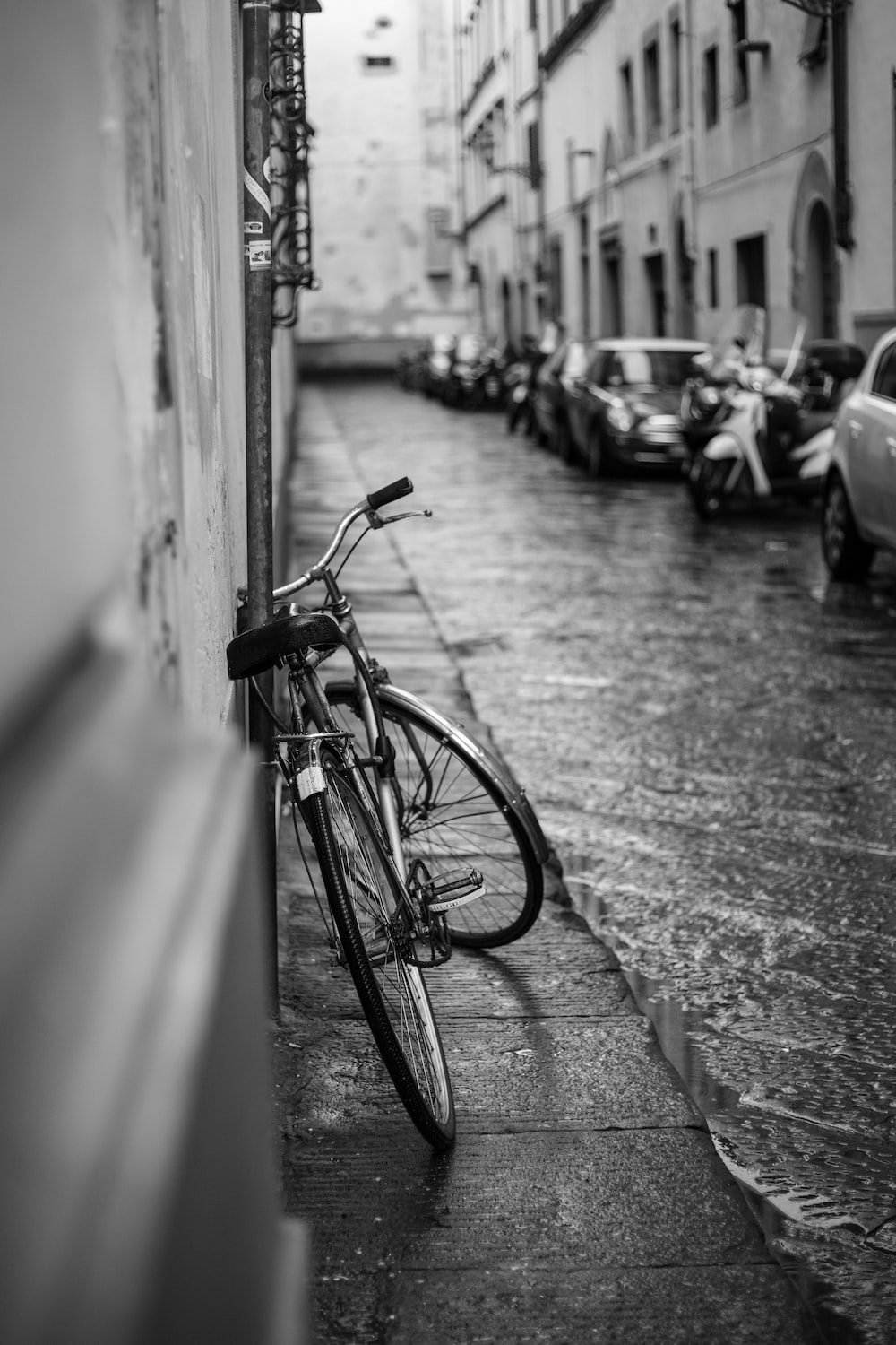 Black And White Street Picture
