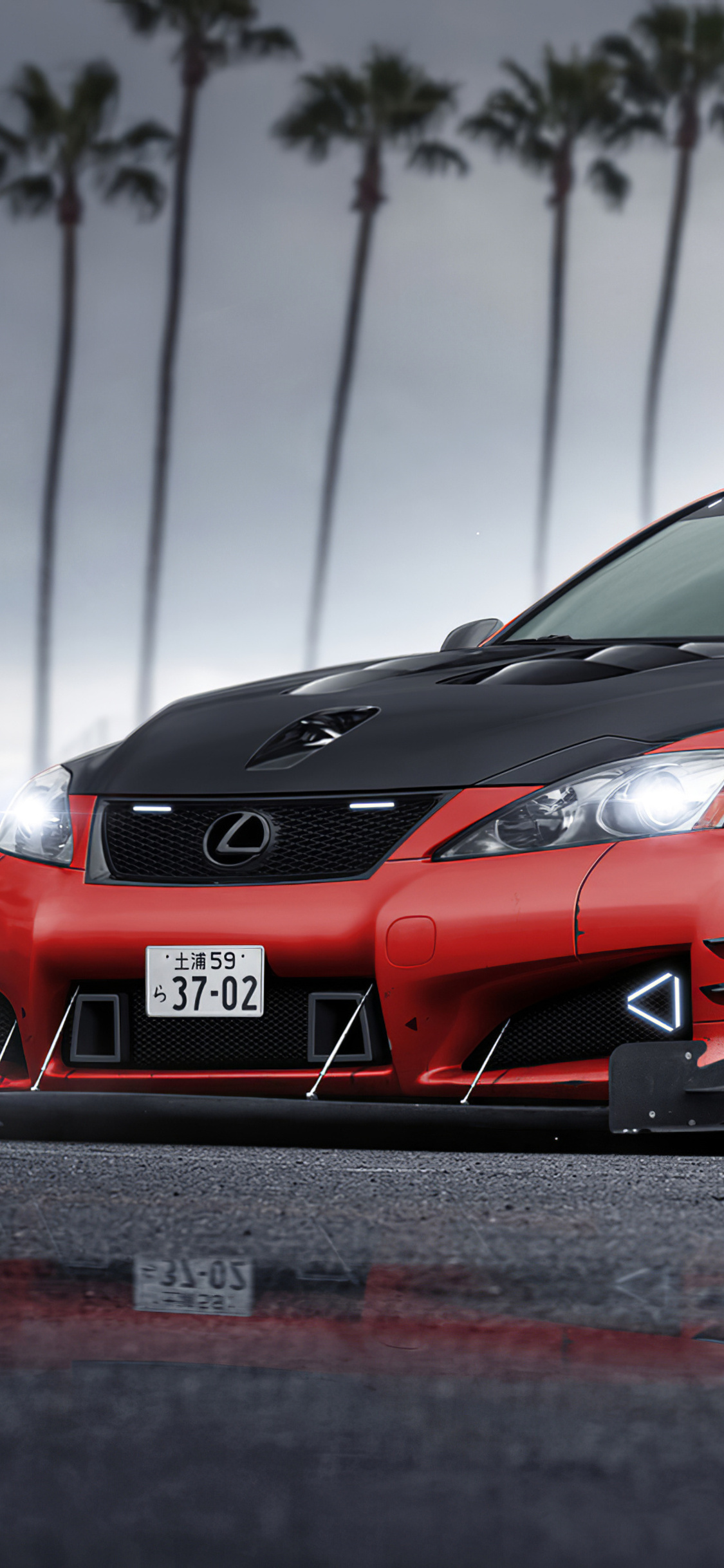 Lexus Is F Sport 4k iPhone XS