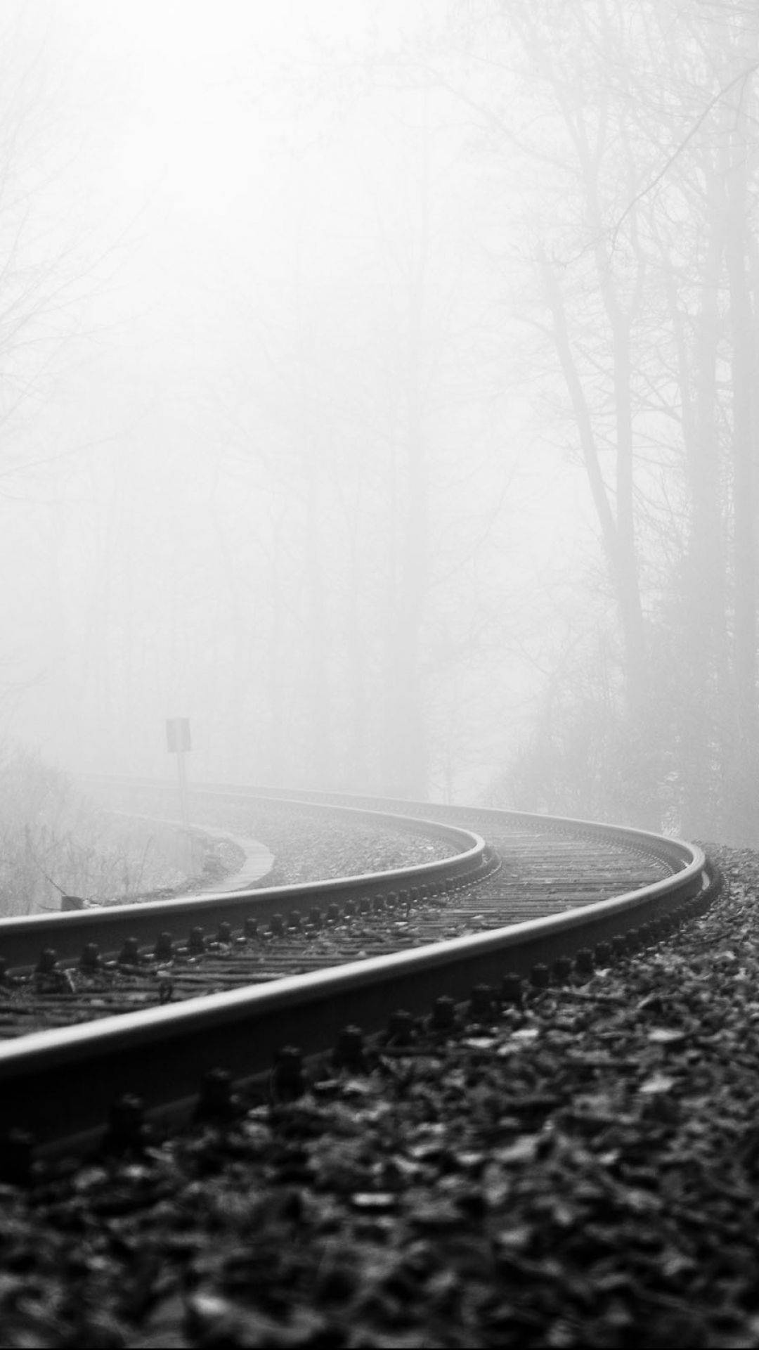 Black White iPhone Wallpaper Full