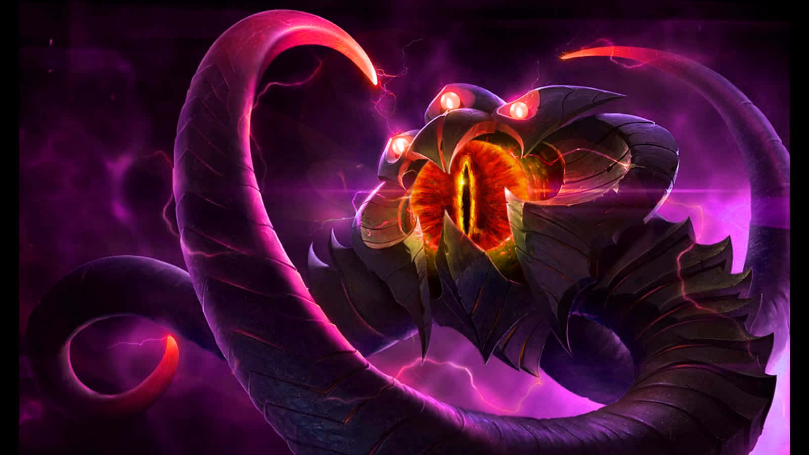 Glowing Eyes Wallpaper