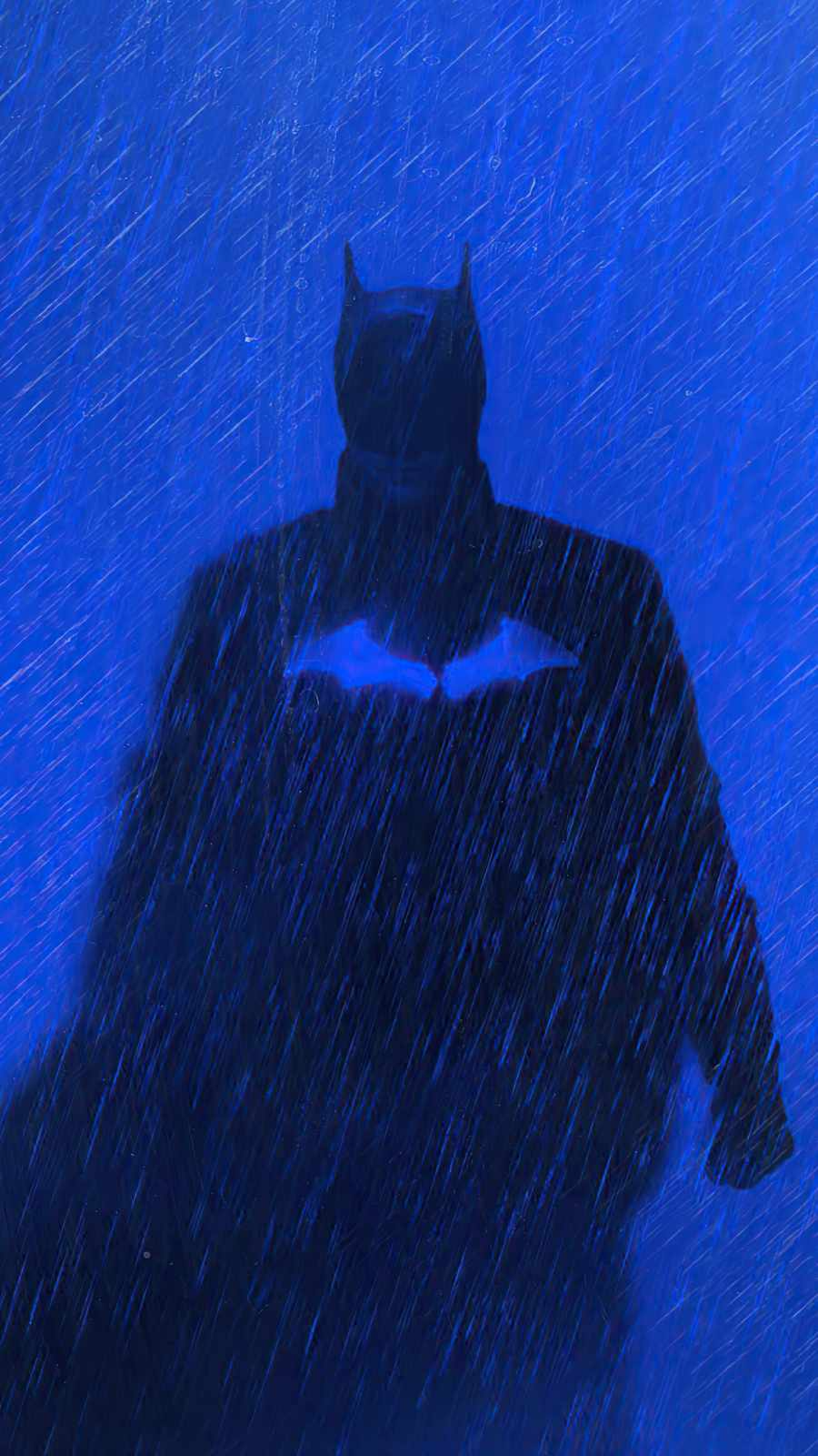 The Batman 2022 Blue IPhone Wallpaper