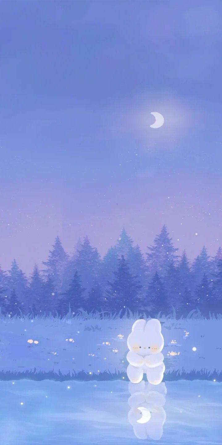 Cute blue wallpaper, Cute wallpaper