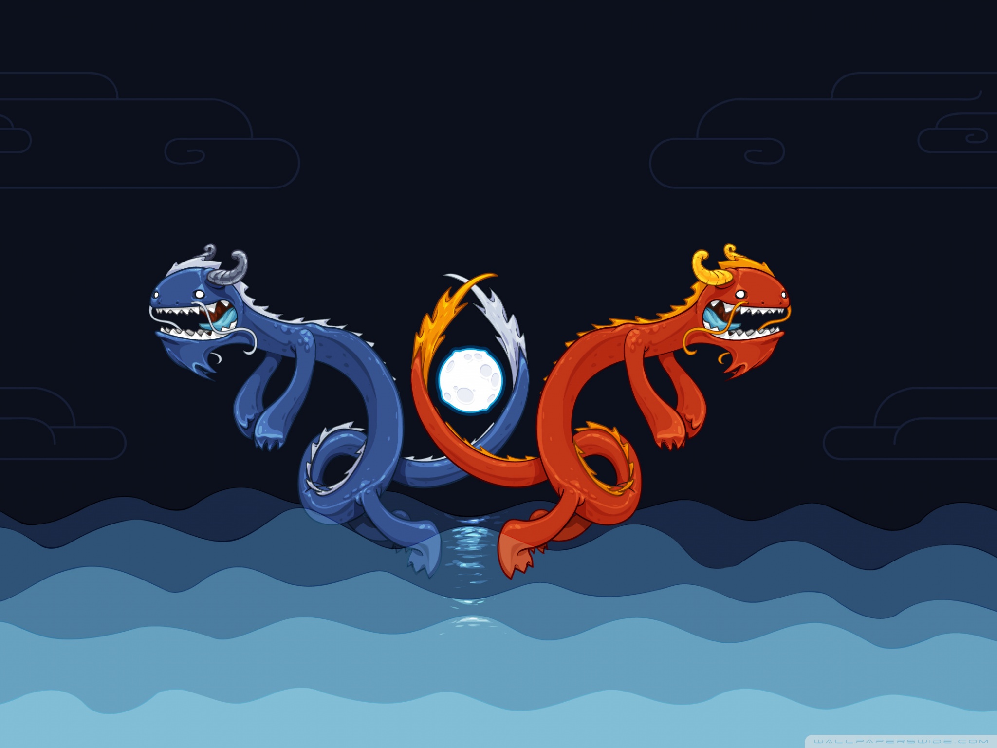 Chinese Dragon Vector Art Ultra HD