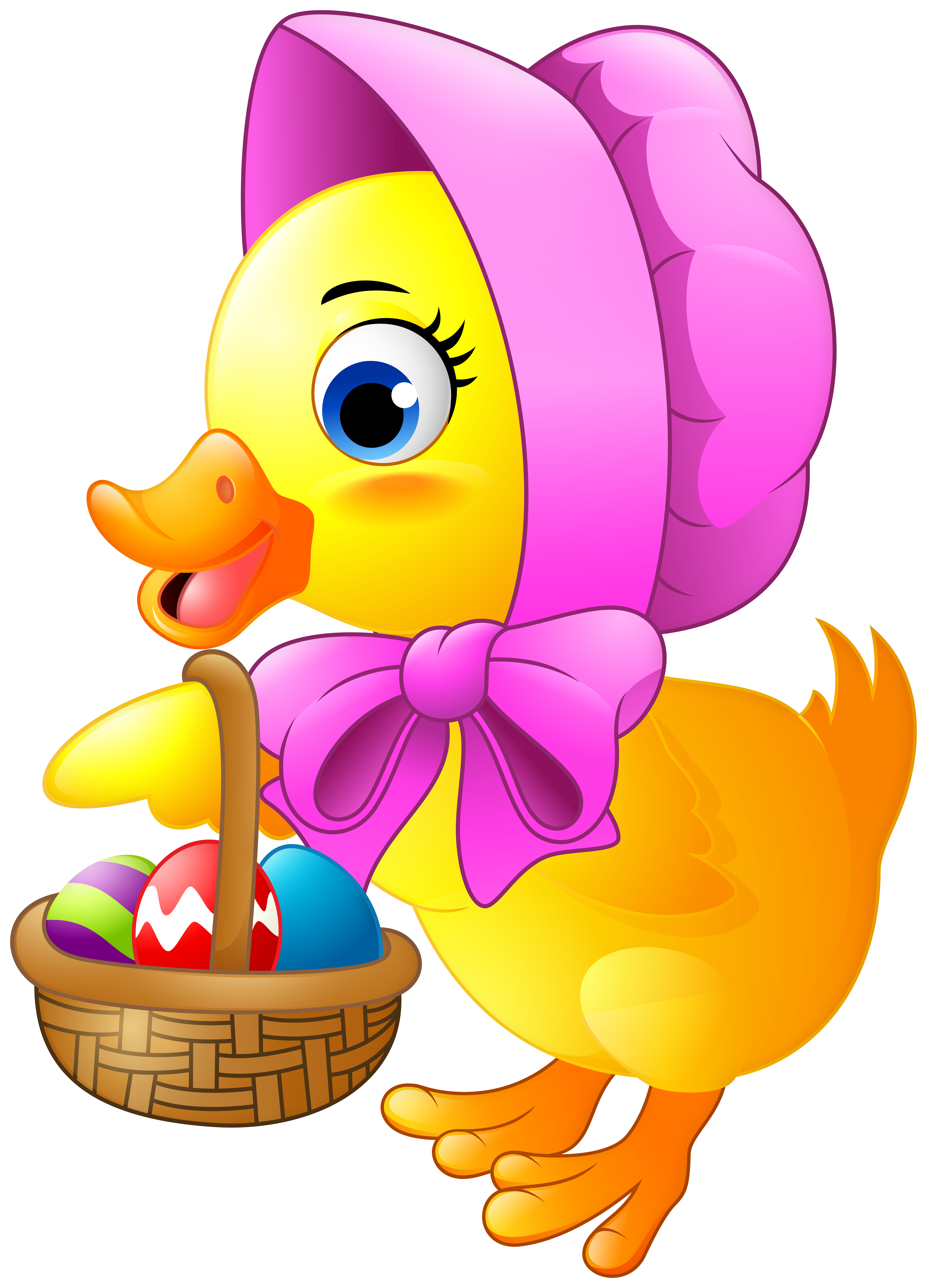 Easter Duck Clipart Image​