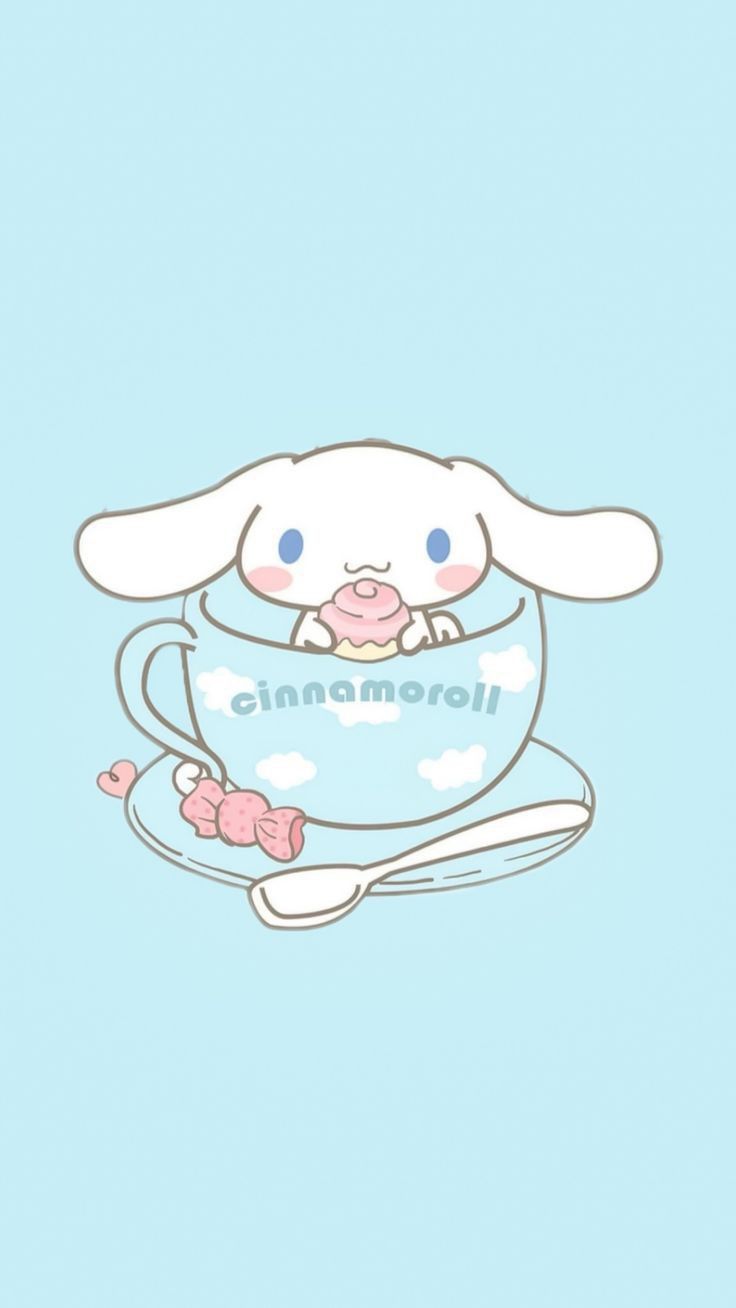 Cinnamoroll. Cute cartoon wallpaper