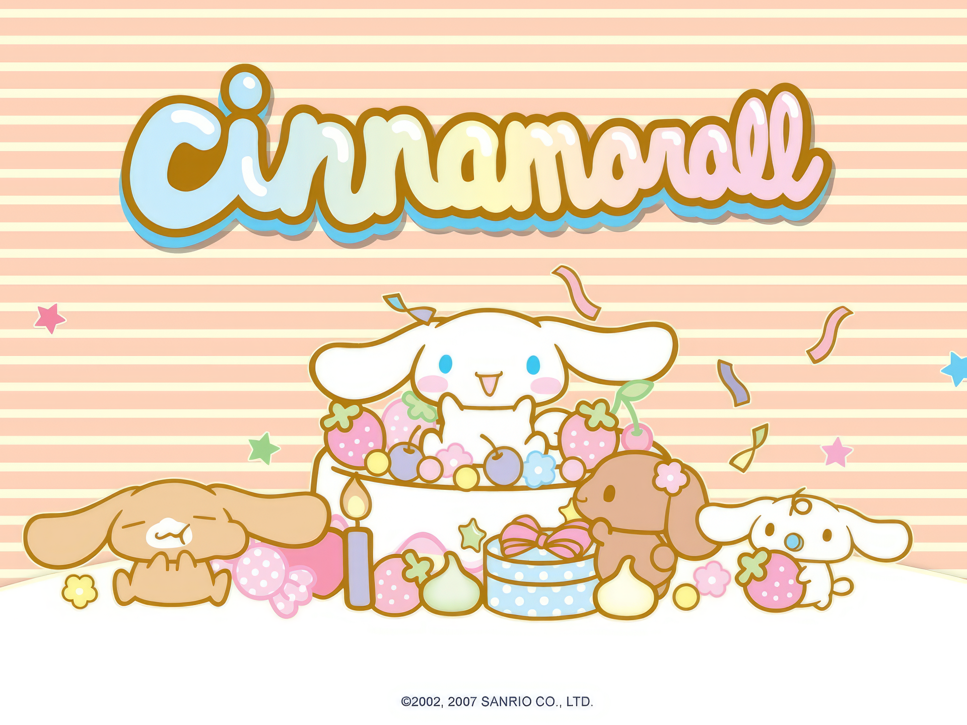 Cute Cinnamoroll Anime HD Wallpaper