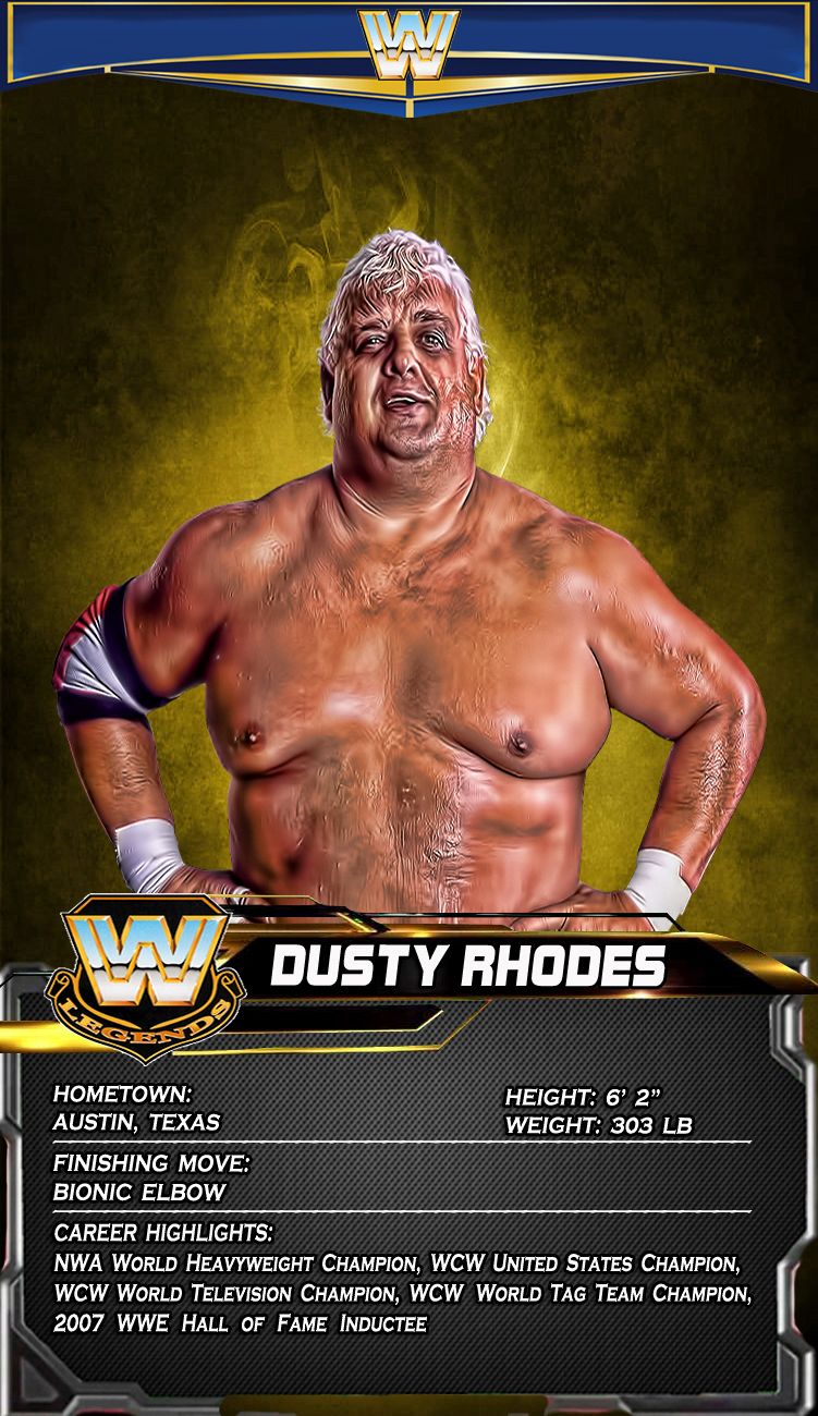 Dusty Rhodes. John cena wrestling, Wwf