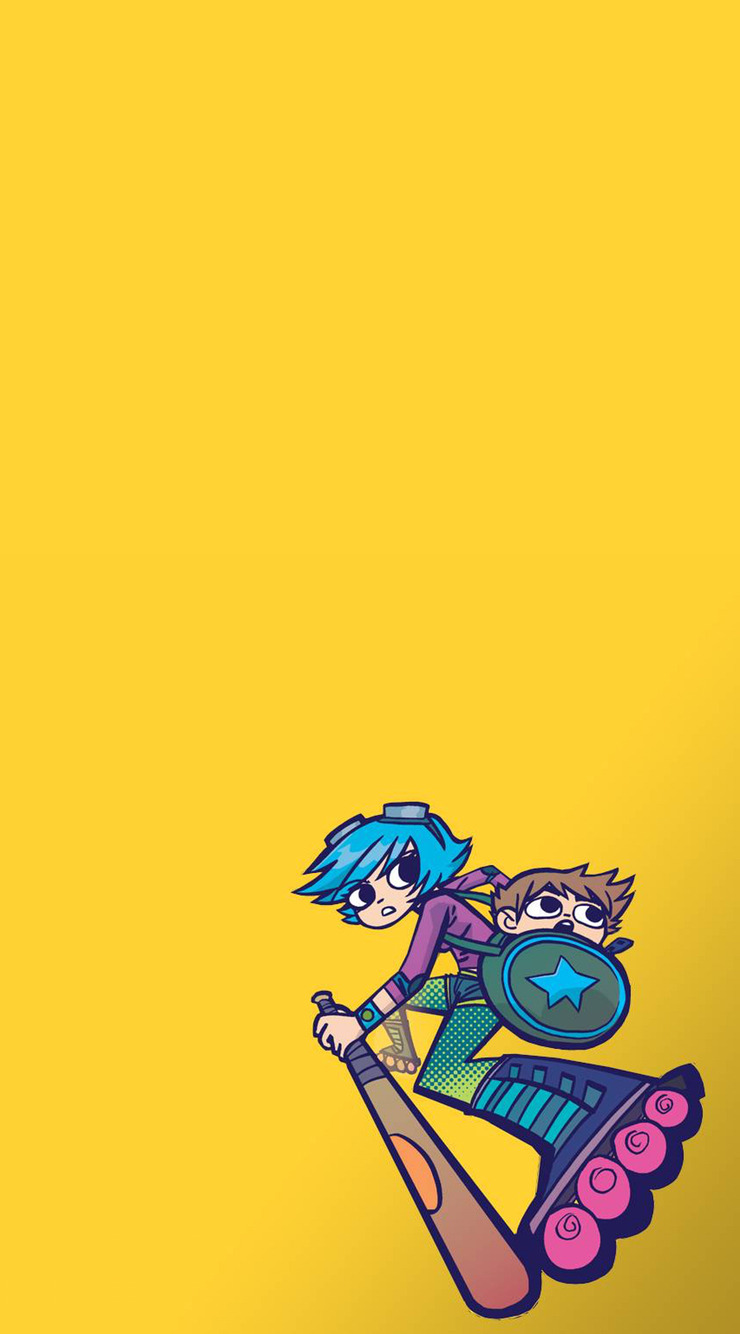 Scott Pilgrim iPhone 6 wallpaper