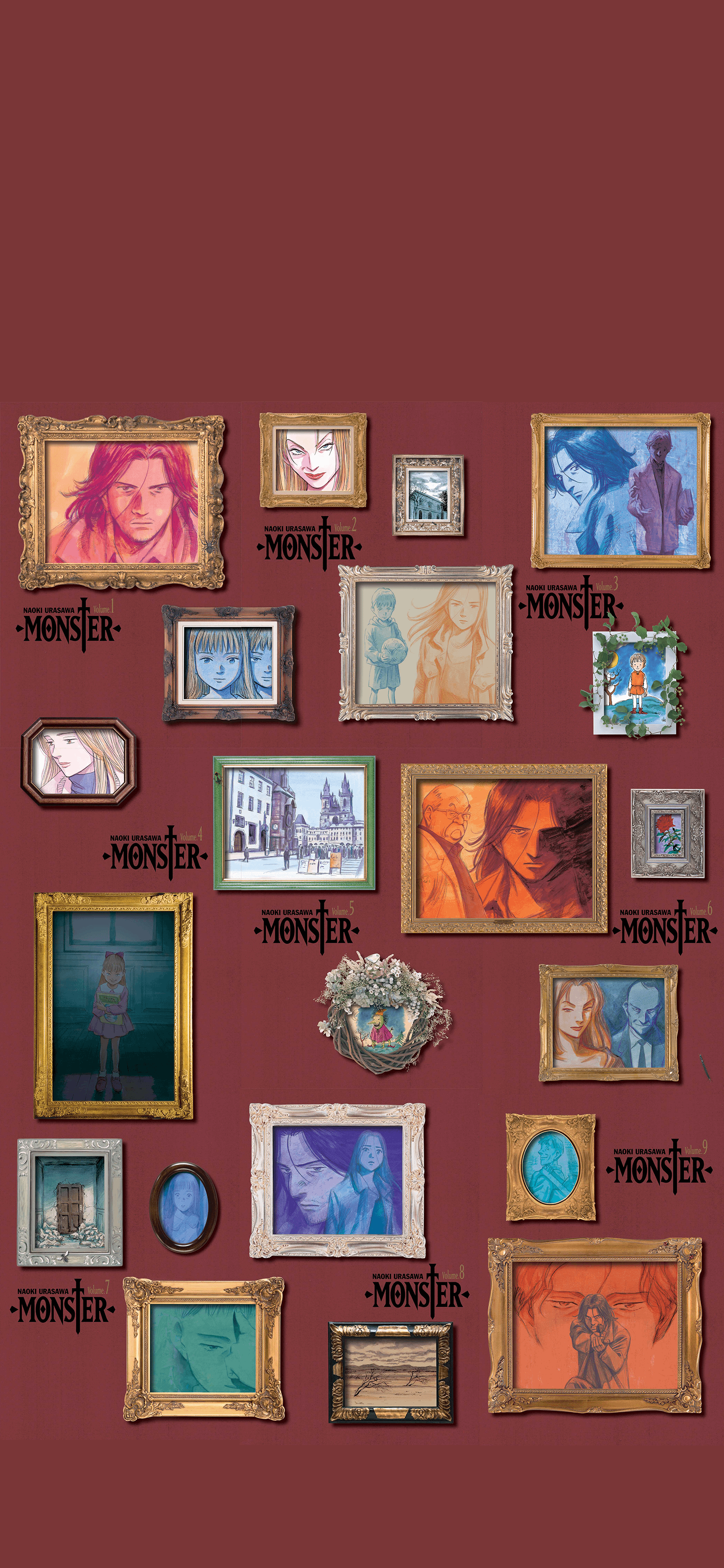 monster phone background made from