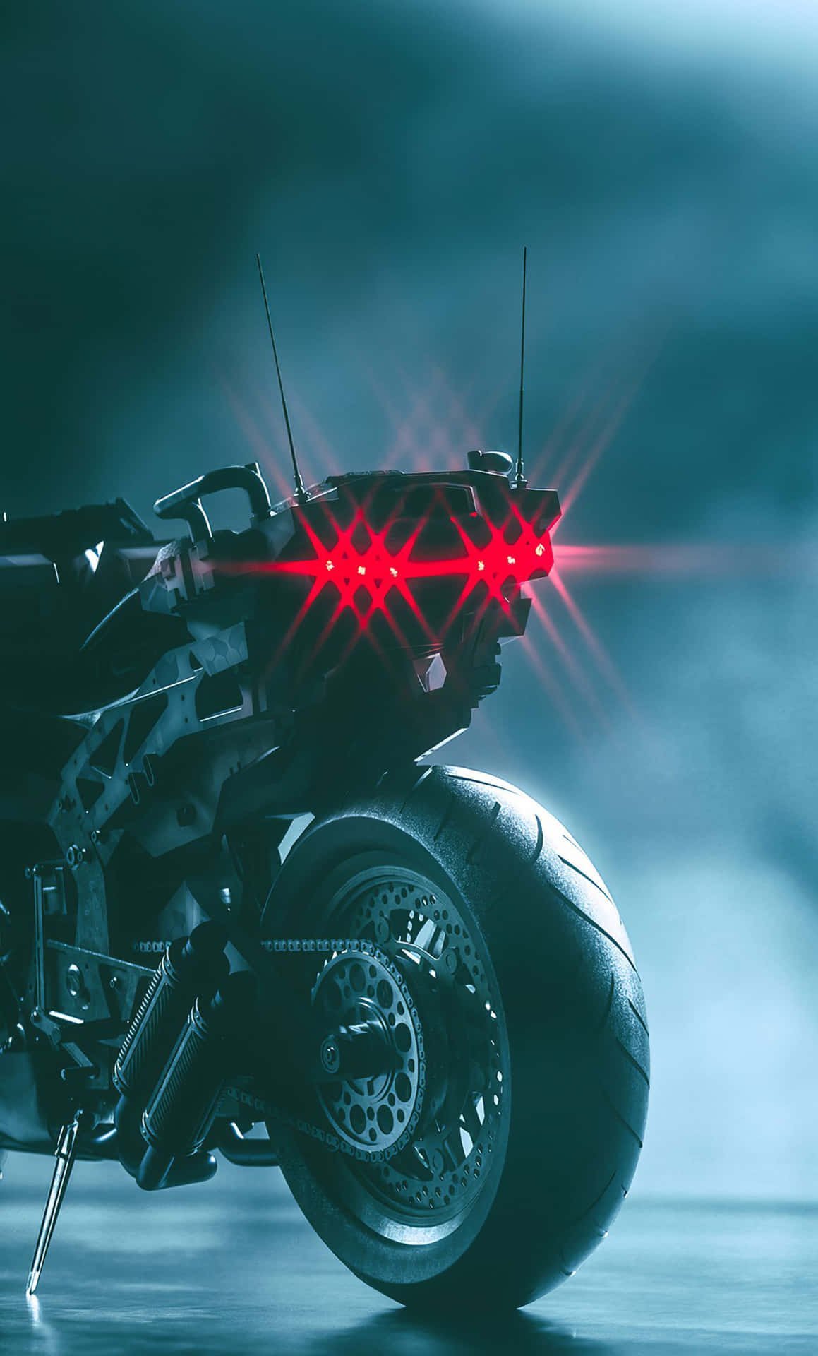 Download Motorcycle iPhone Red Rear