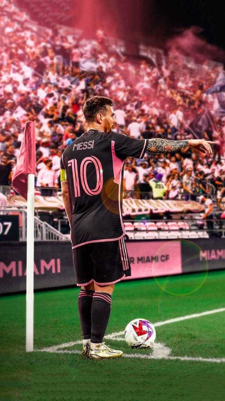 Messi Inter Miami Wallpaper. Lionel