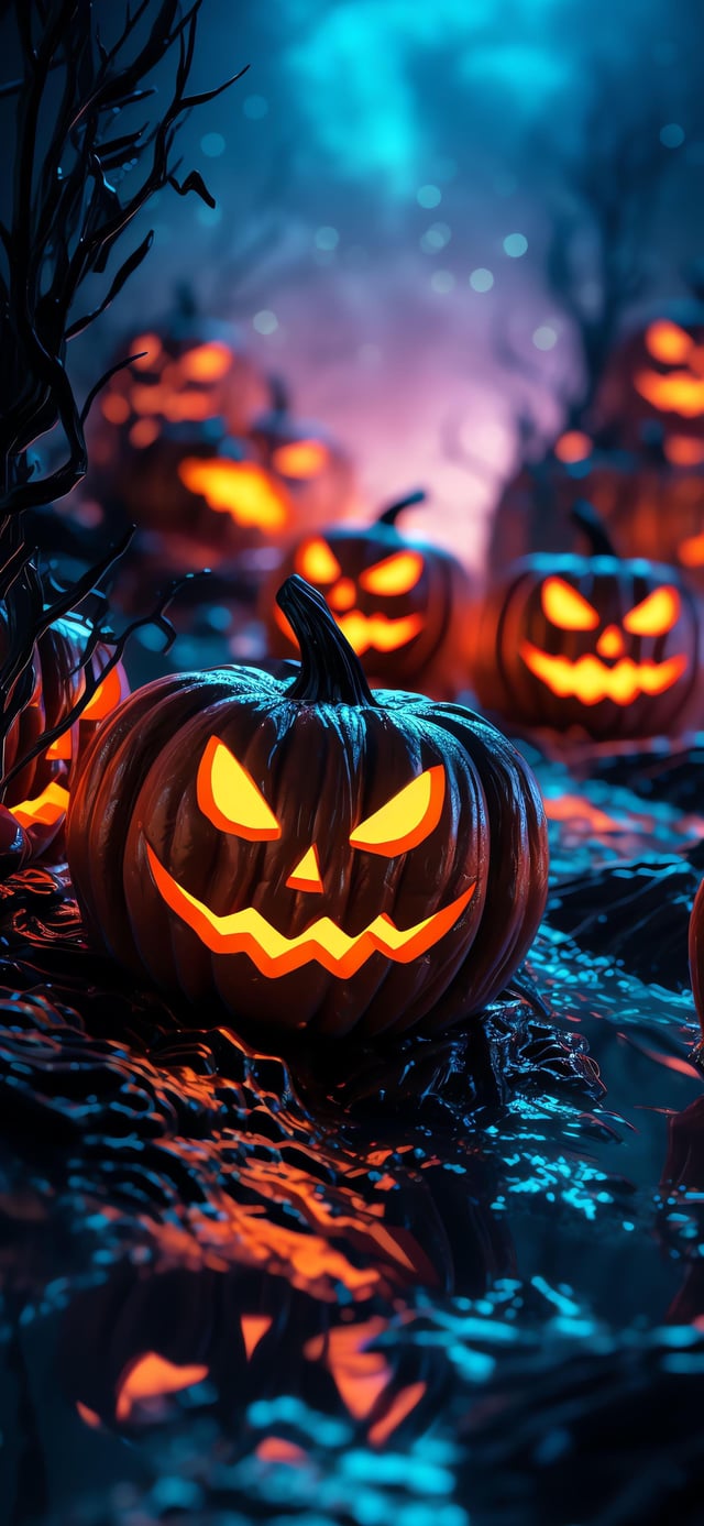 Halloween wallpaper (by One4Wall)