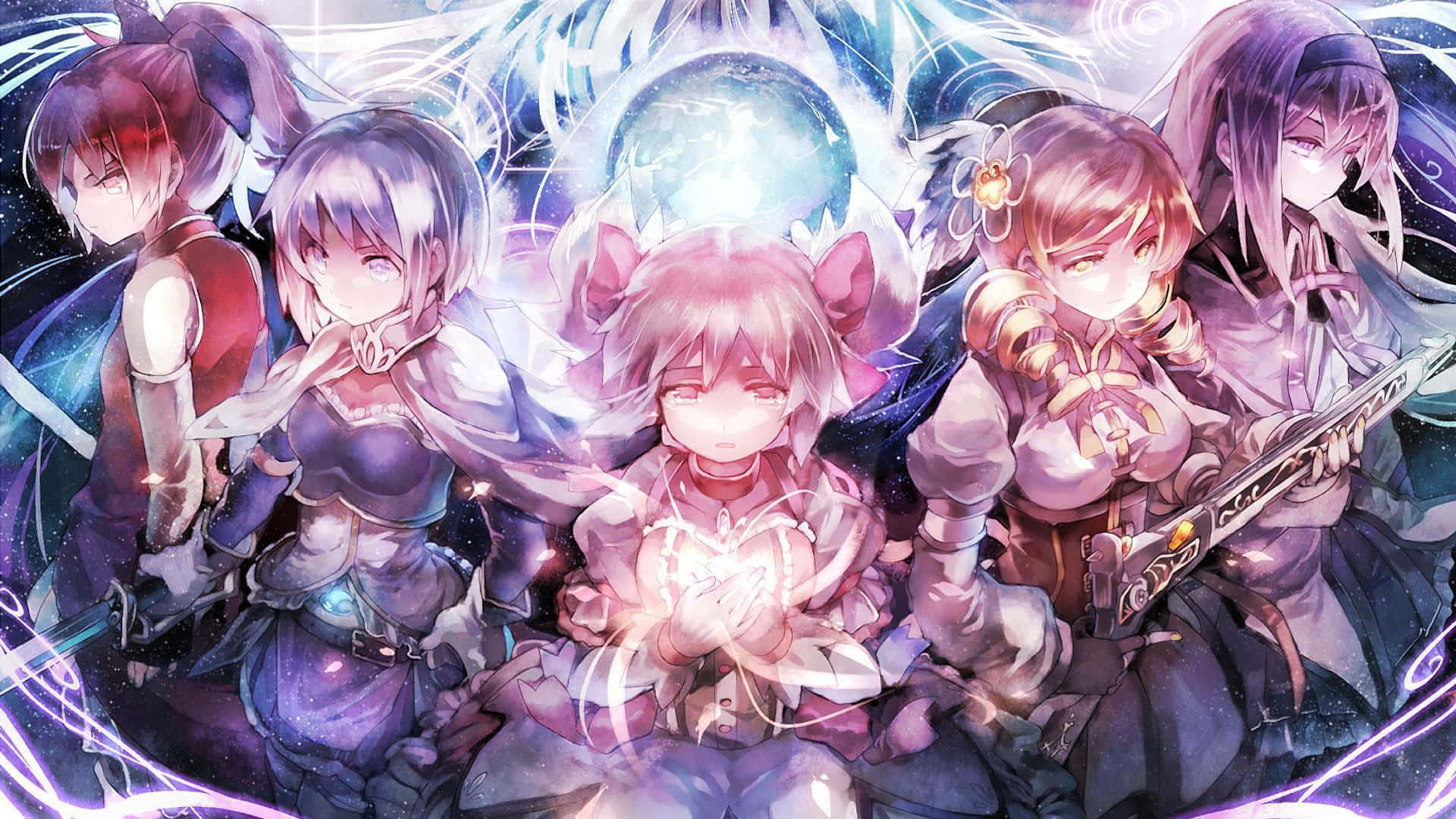 Puella Magi Madoka Magica. Wallpaper