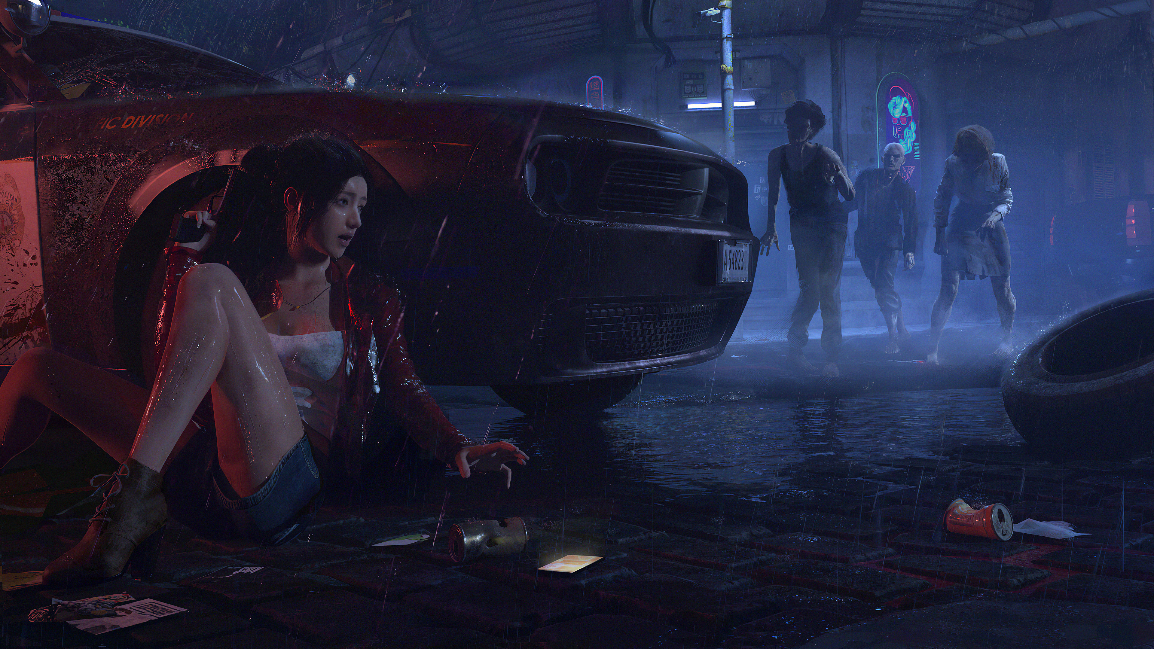 Claire Redfield in 4K Ultra HD: Surviving the Zombie Apocalypse