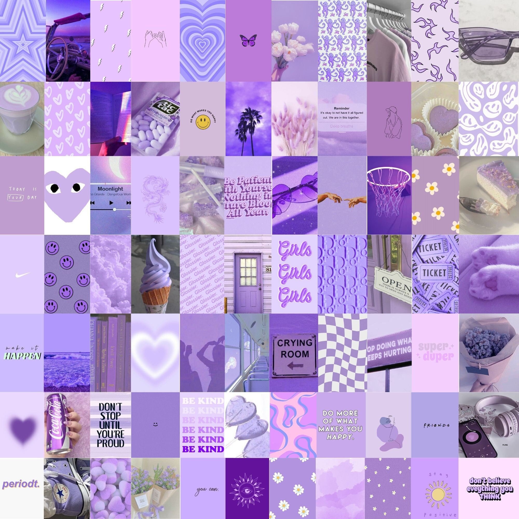 Aesthetic Wallpaper Purple