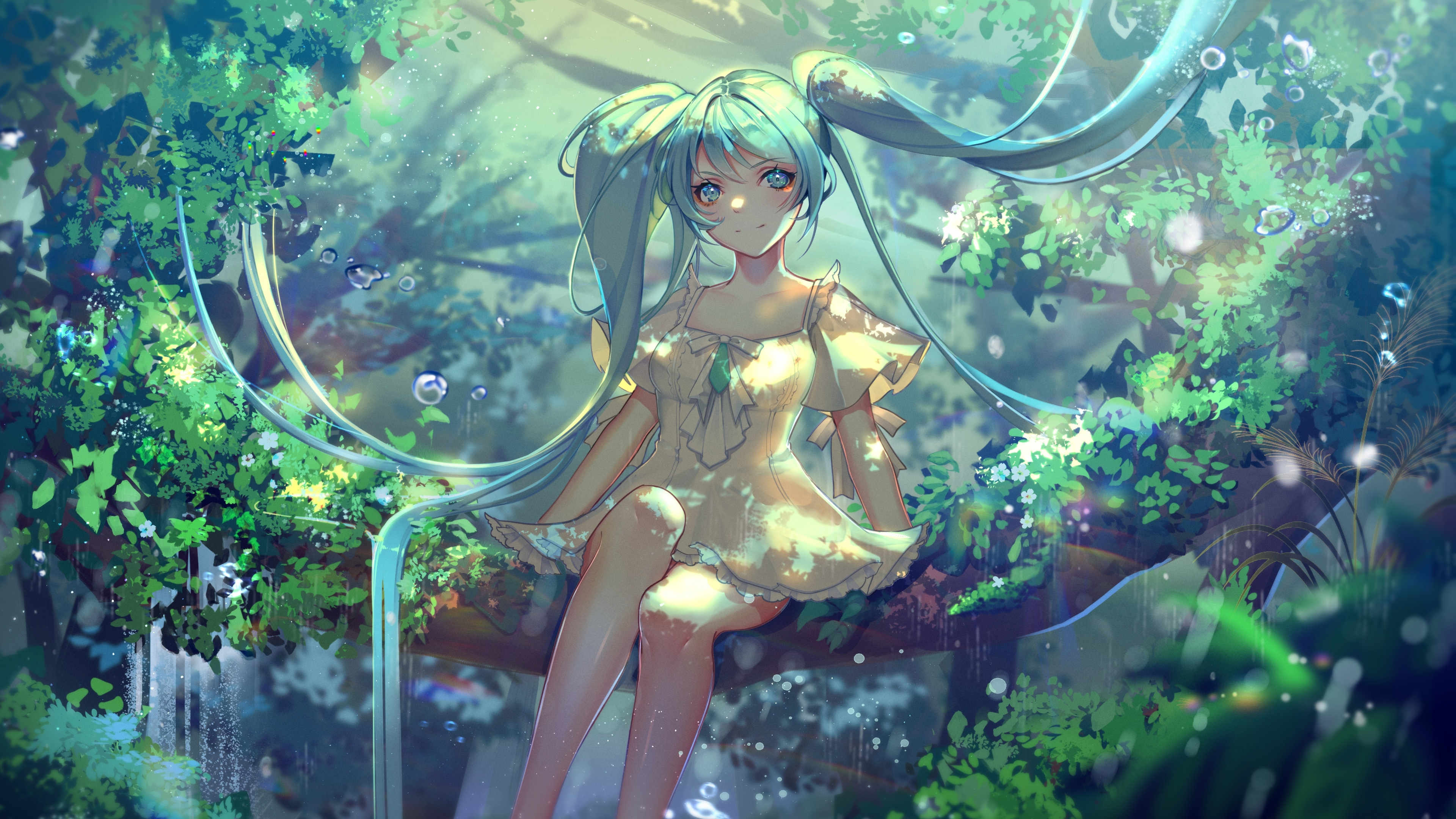wallpaper 3840x2160 hatsune miku