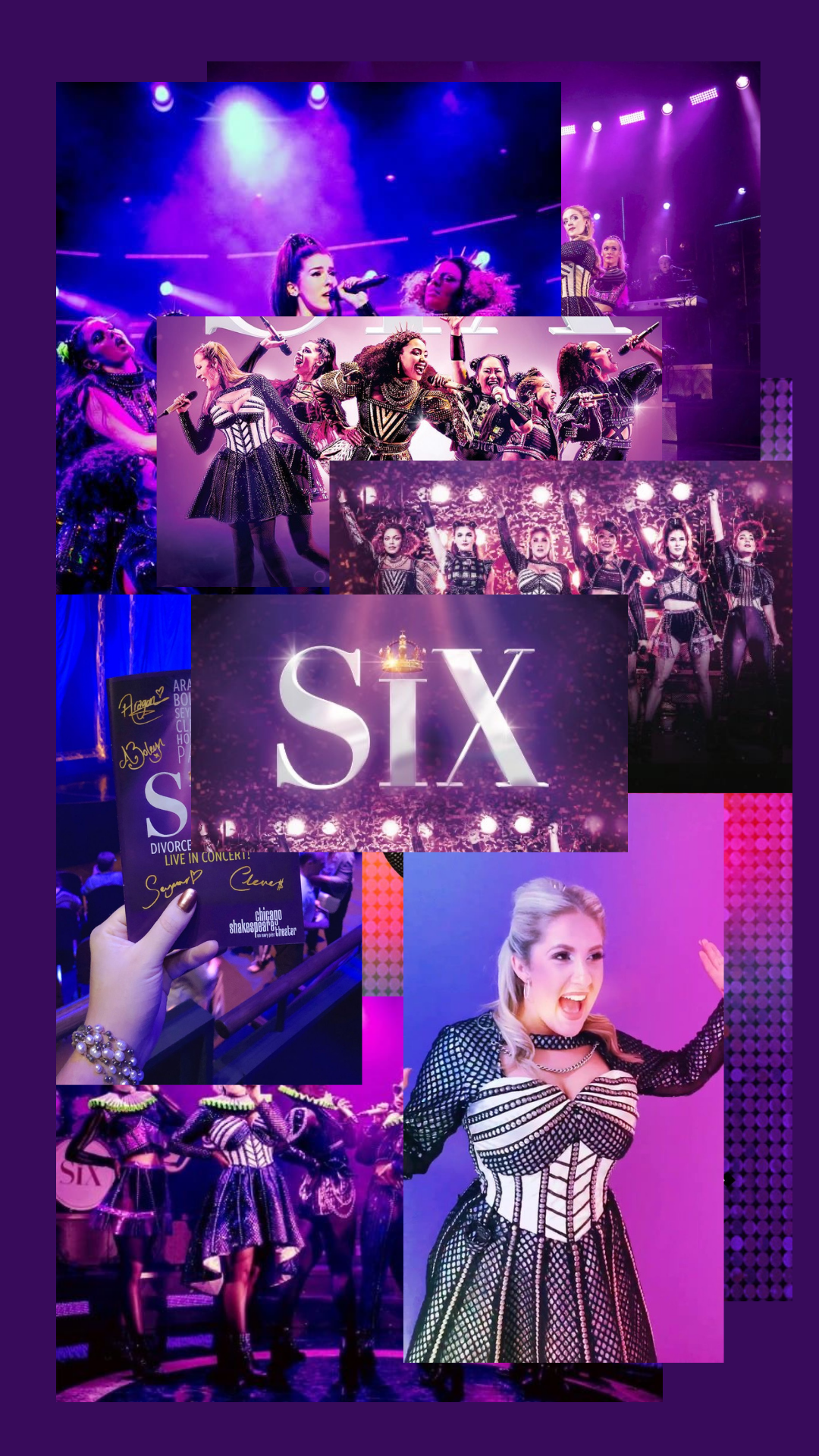 Six the musical wallpaper