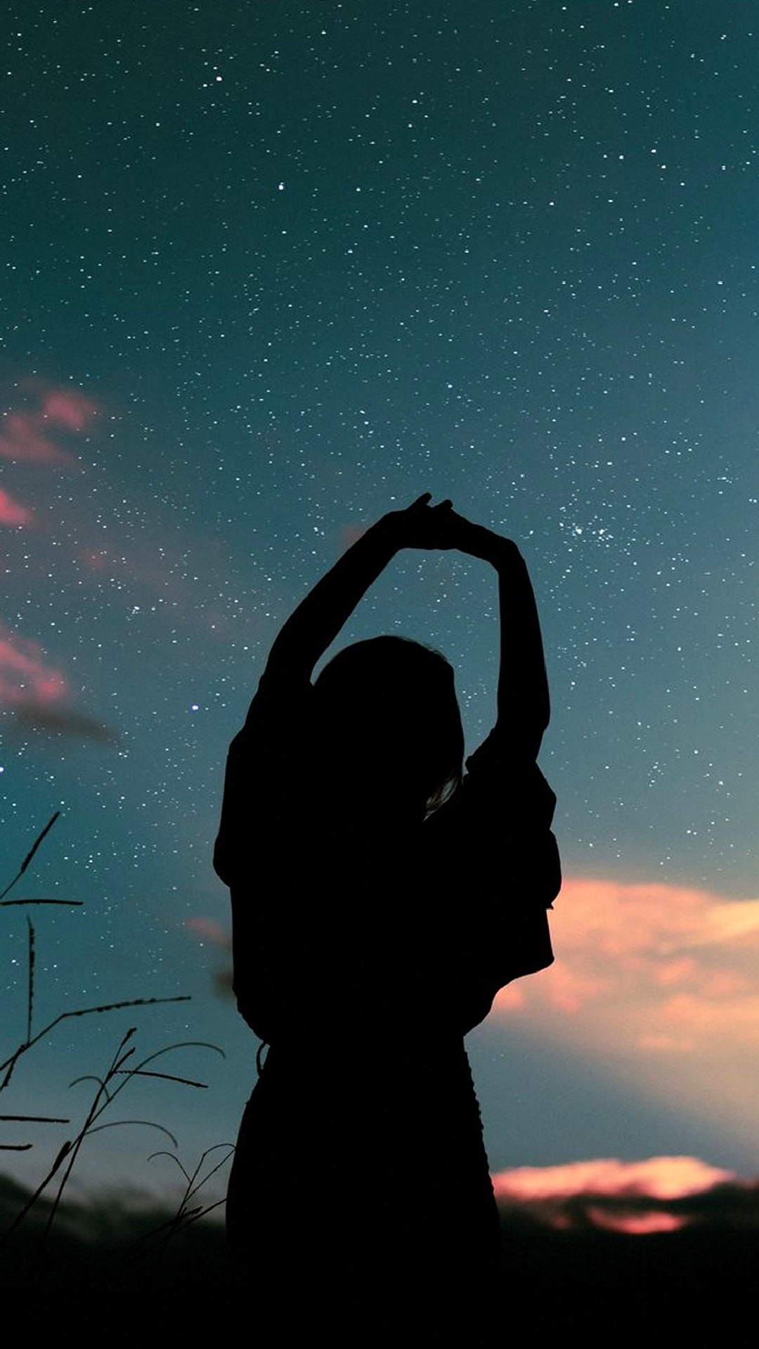 Stars Aesthetic iPhone 12 Wallpaper HD