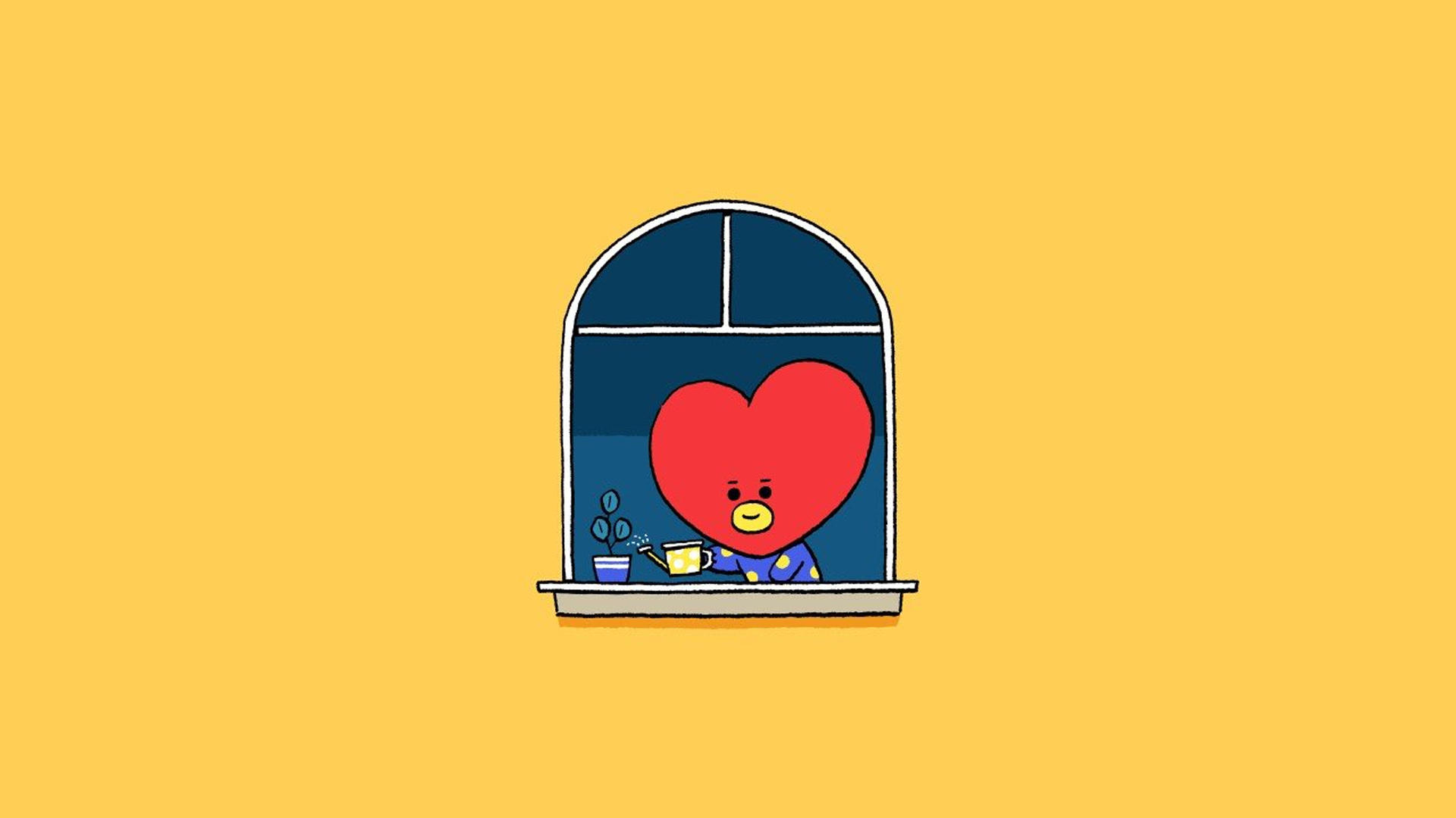 daily bt21 desktop wallpaper on X
