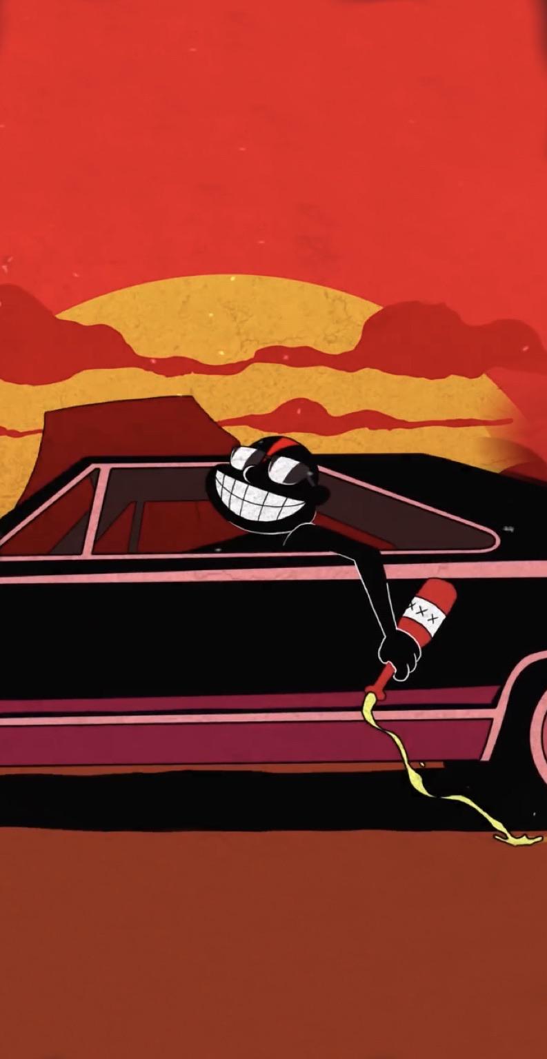 I made the bottom and top of this photo