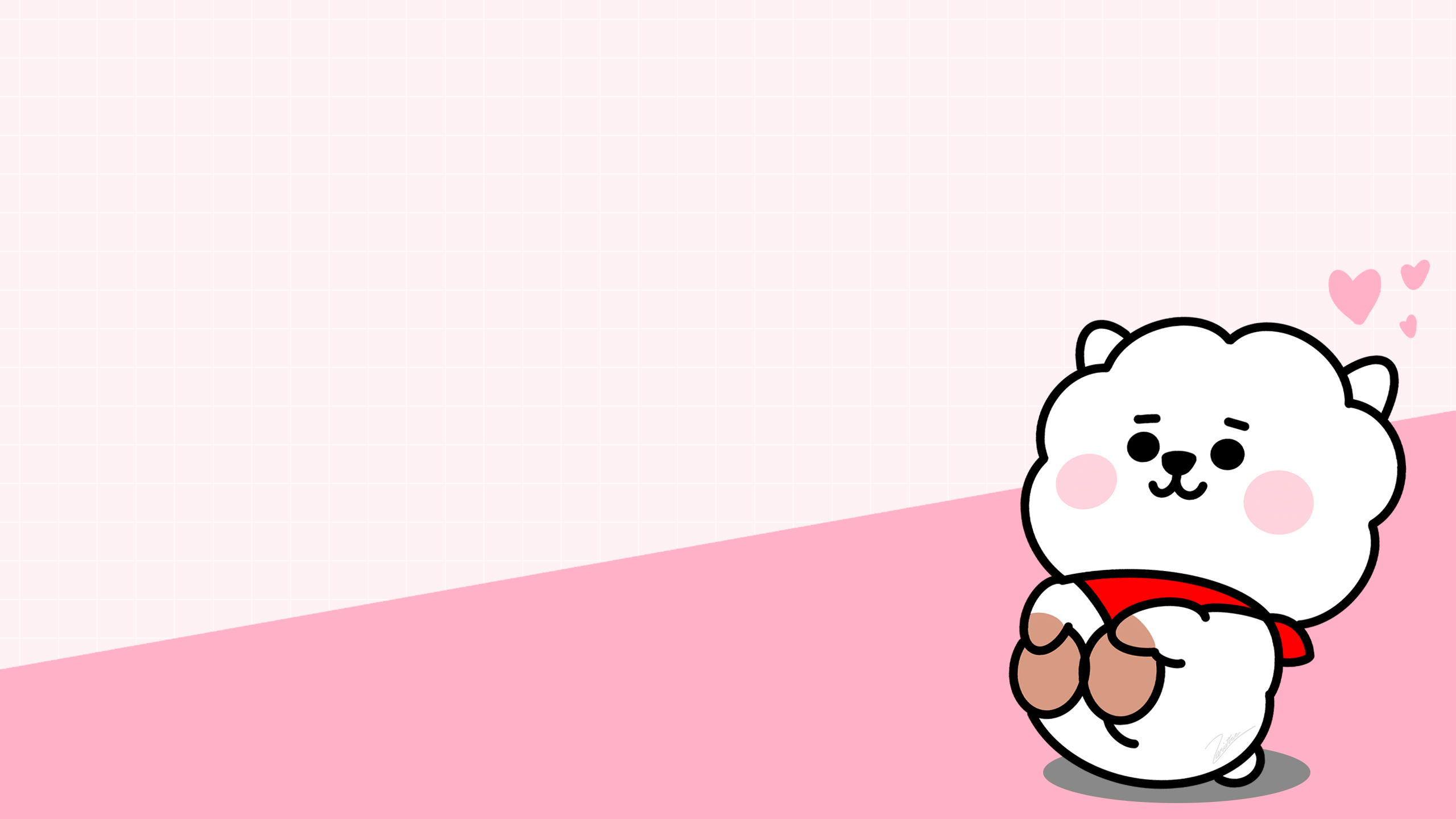 BT21 RJ Desktop Wallpaper Free
