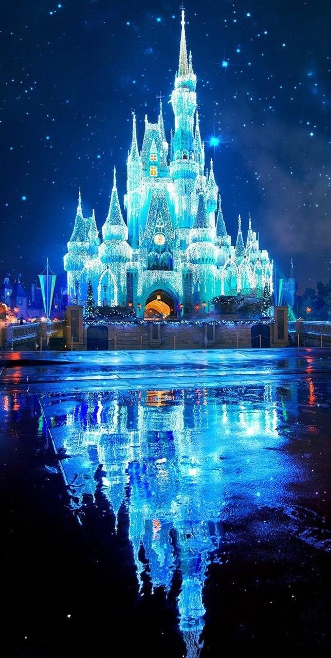 Disney world cinderella castle